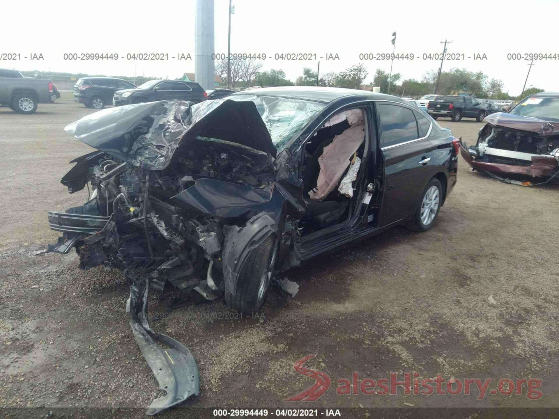 3N1AB7AP7KY253718 2019 NISSAN SENTRA