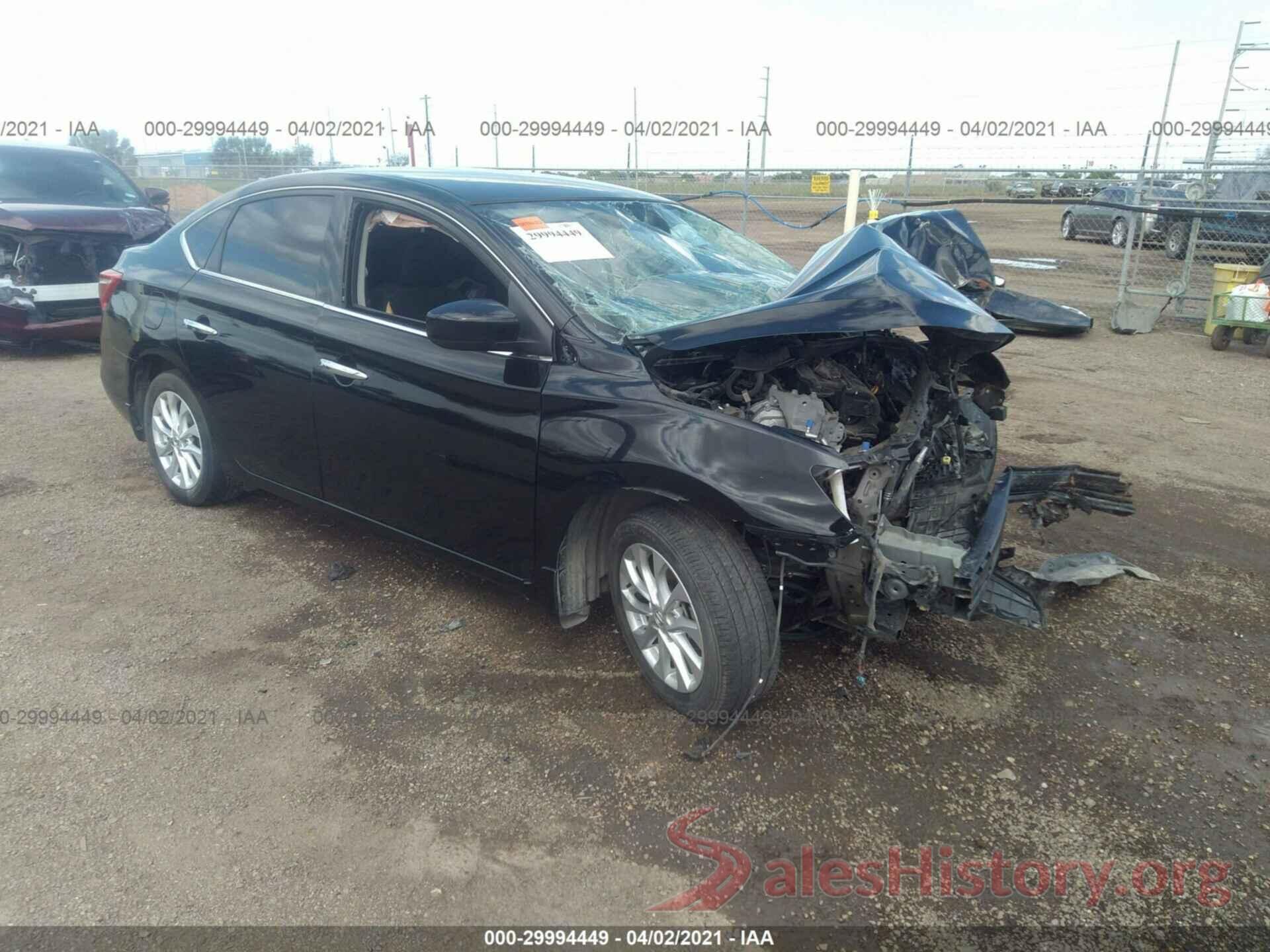 3N1AB7AP7KY253718 2019 NISSAN SENTRA