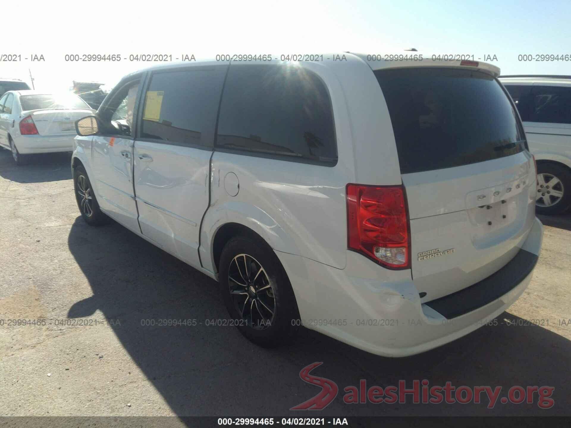 2C4RDGCG0HR840875 2017 DODGE GRAND CARAVAN