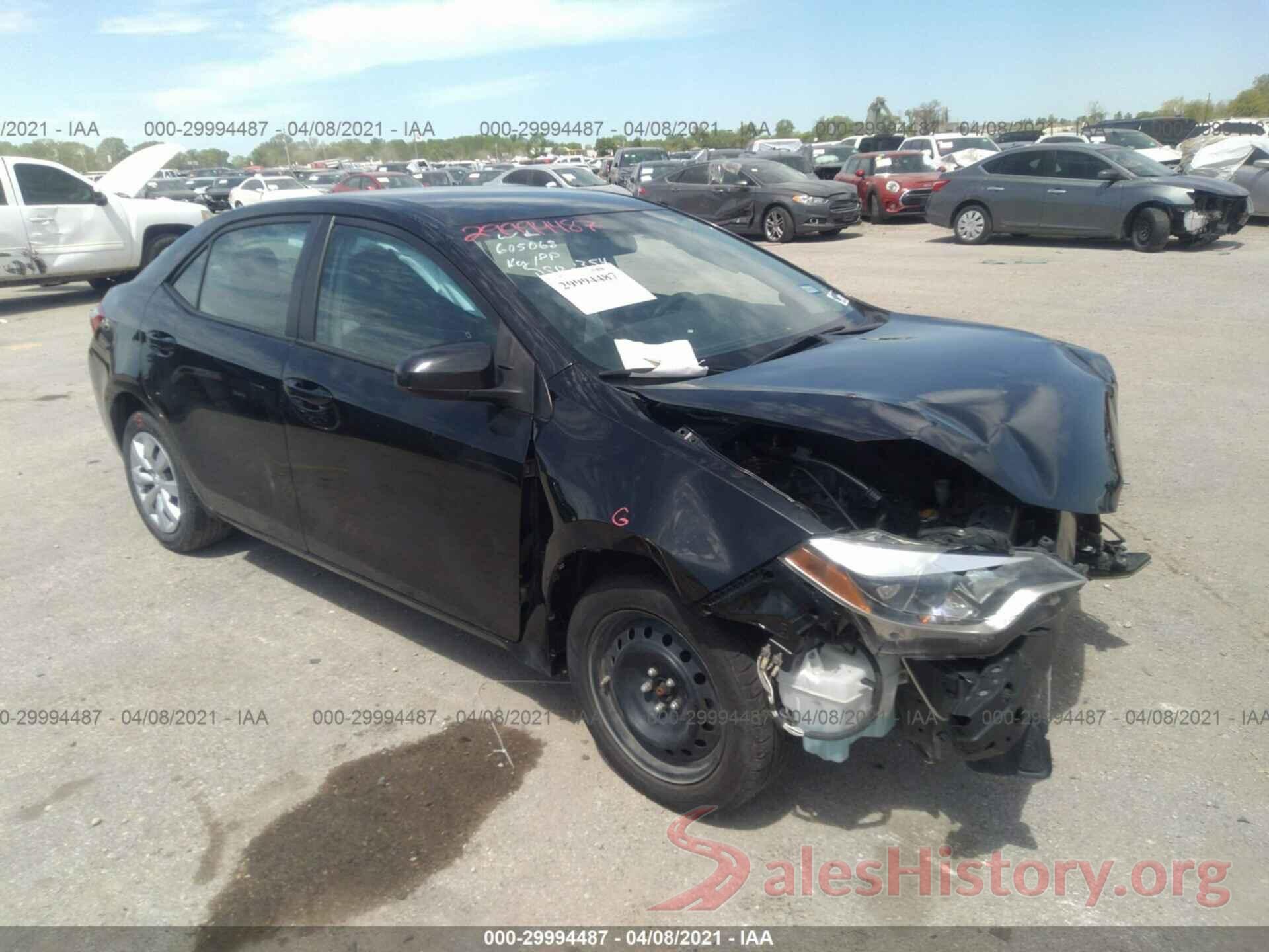 2T1BURHE9GC605068 2016 TOYOTA COROLLA