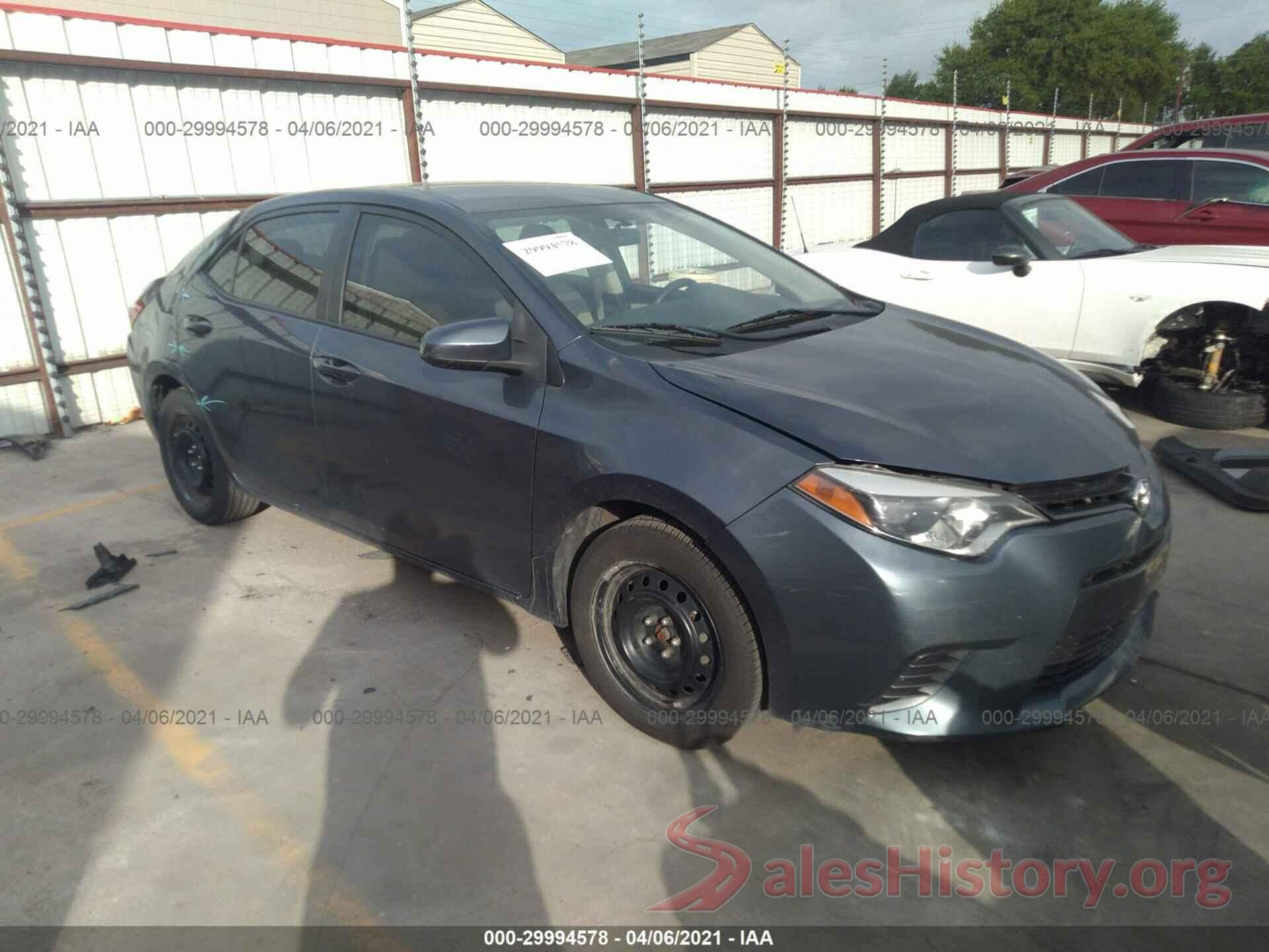 5YFBURHE0GP385450 2016 TOYOTA COROLLA