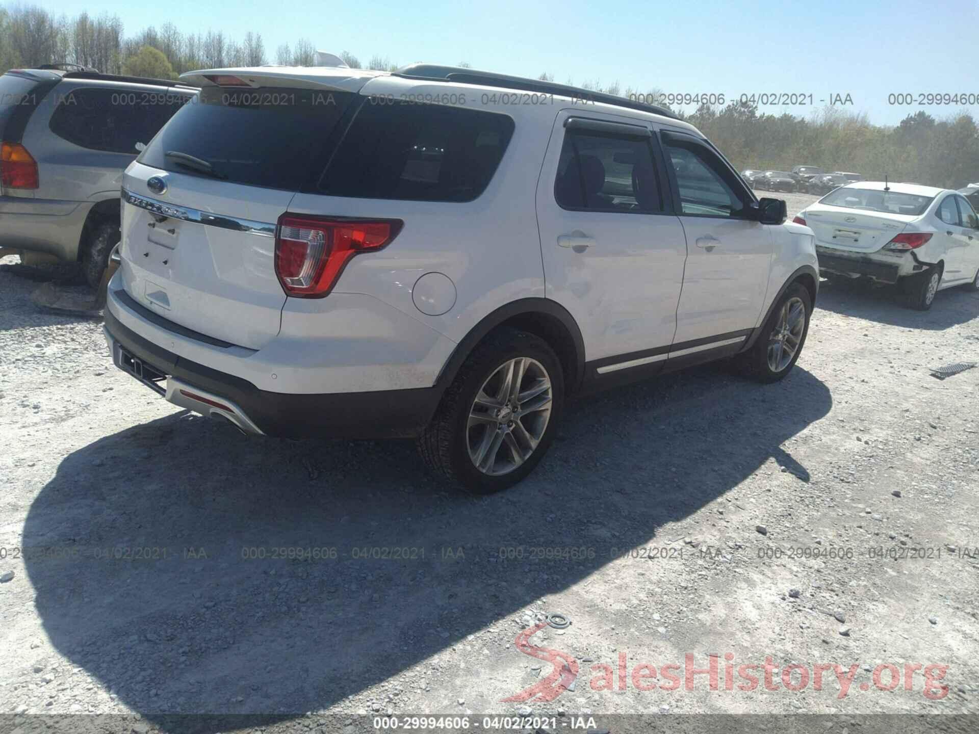 1FM5K7D86HGA84347 2017 FORD EXPLORER