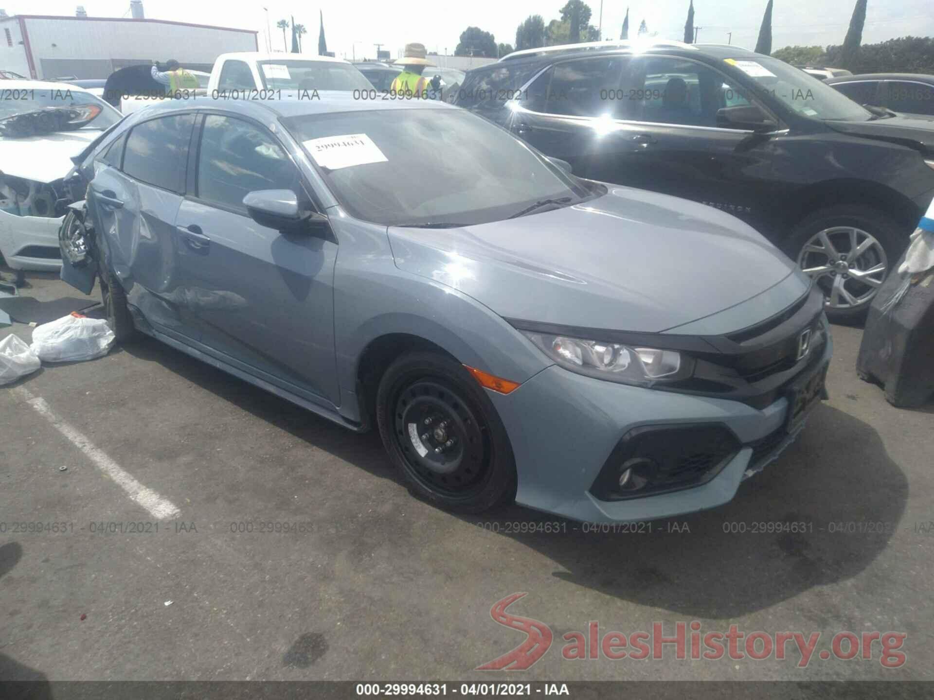 SHHFK7H46HU420460 2017 HONDA CIVIC HATCHBACK