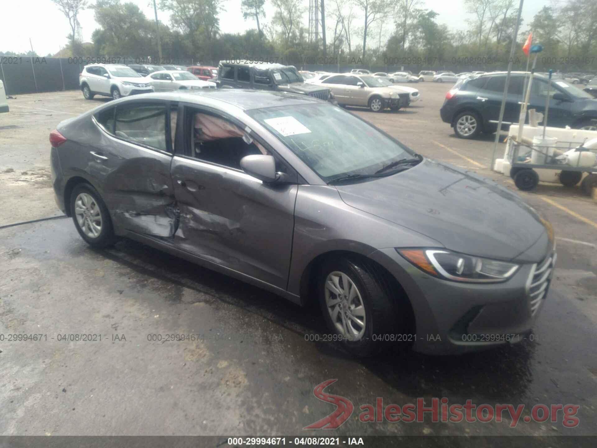 5NPD74LF3JH341305 2018 HYUNDAI ELANTRA