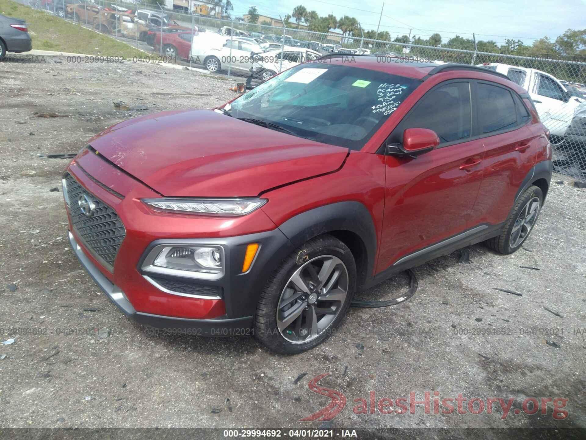 KM8K33A52JU080323 2018 HYUNDAI KONA