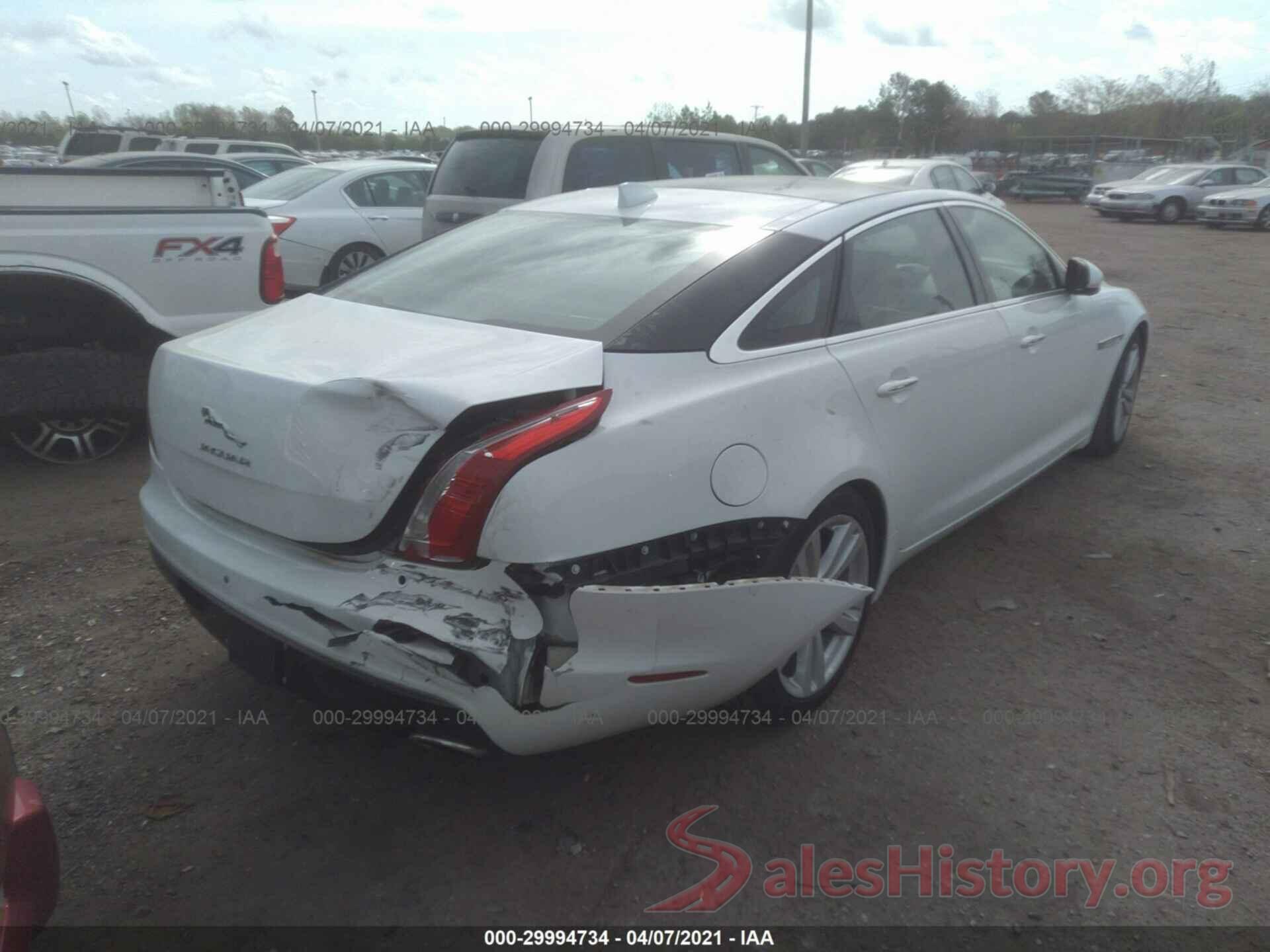 SAJWA2G71G8V93046 2016 JAGUAR XJ