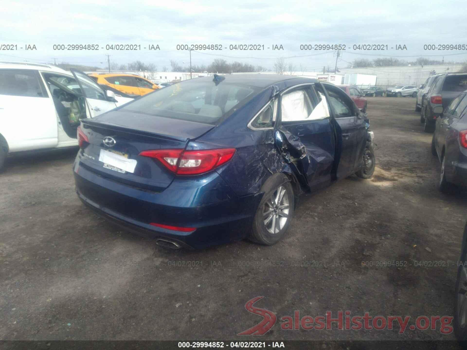 5NPE24AF0HH551862 2017 HYUNDAI SONATA