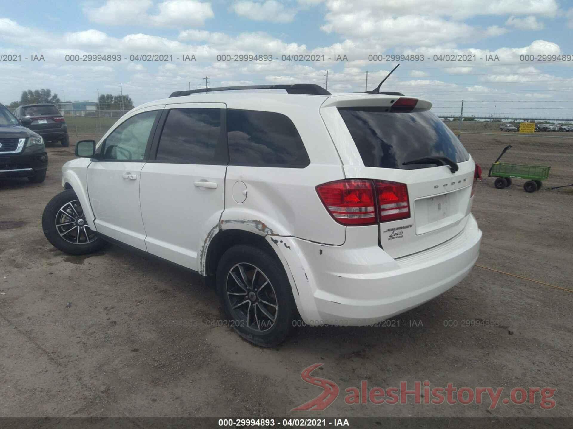 3C4PDCAB9JT386166 2018 DODGE JOURNEY