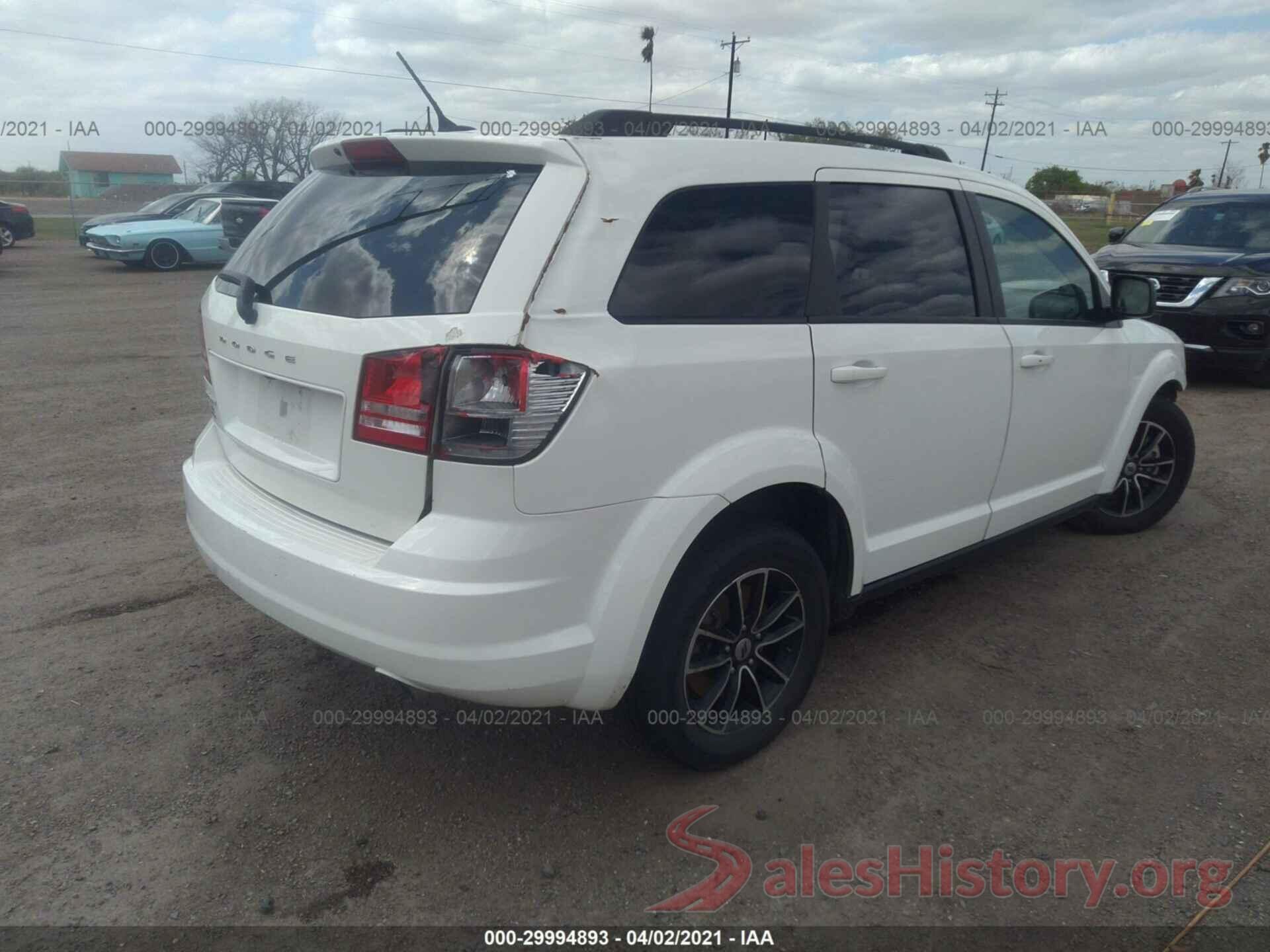 3C4PDCAB9JT386166 2018 DODGE JOURNEY