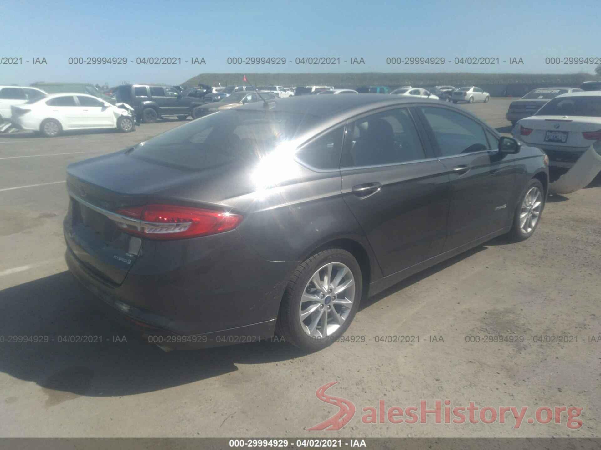 3FA6P0LU2HR265900 2017 FORD FUSION