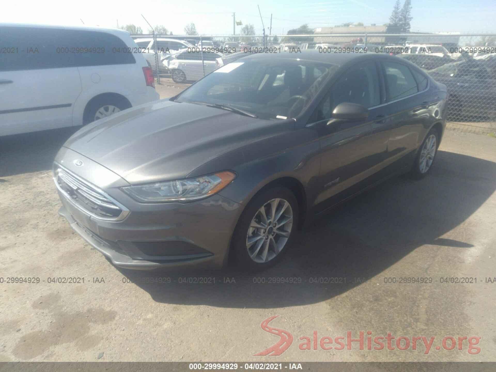 3FA6P0LU2HR265900 2017 FORD FUSION