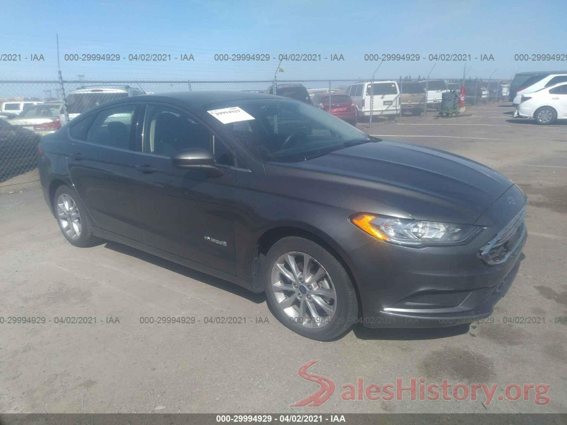 3FA6P0LU2HR265900 2017 FORD FUSION