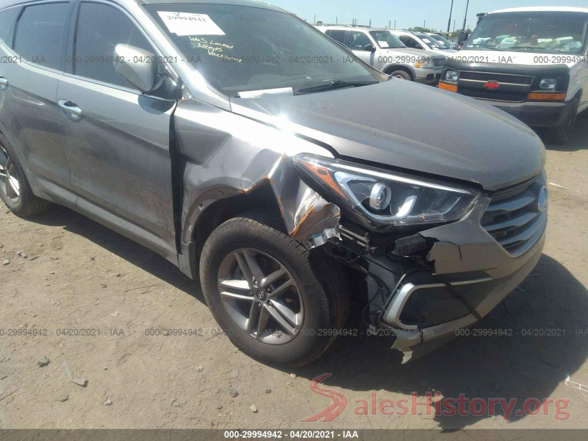 5XYZT3LB8JG543928 2018 HYUNDAI SANTA FE SPORT