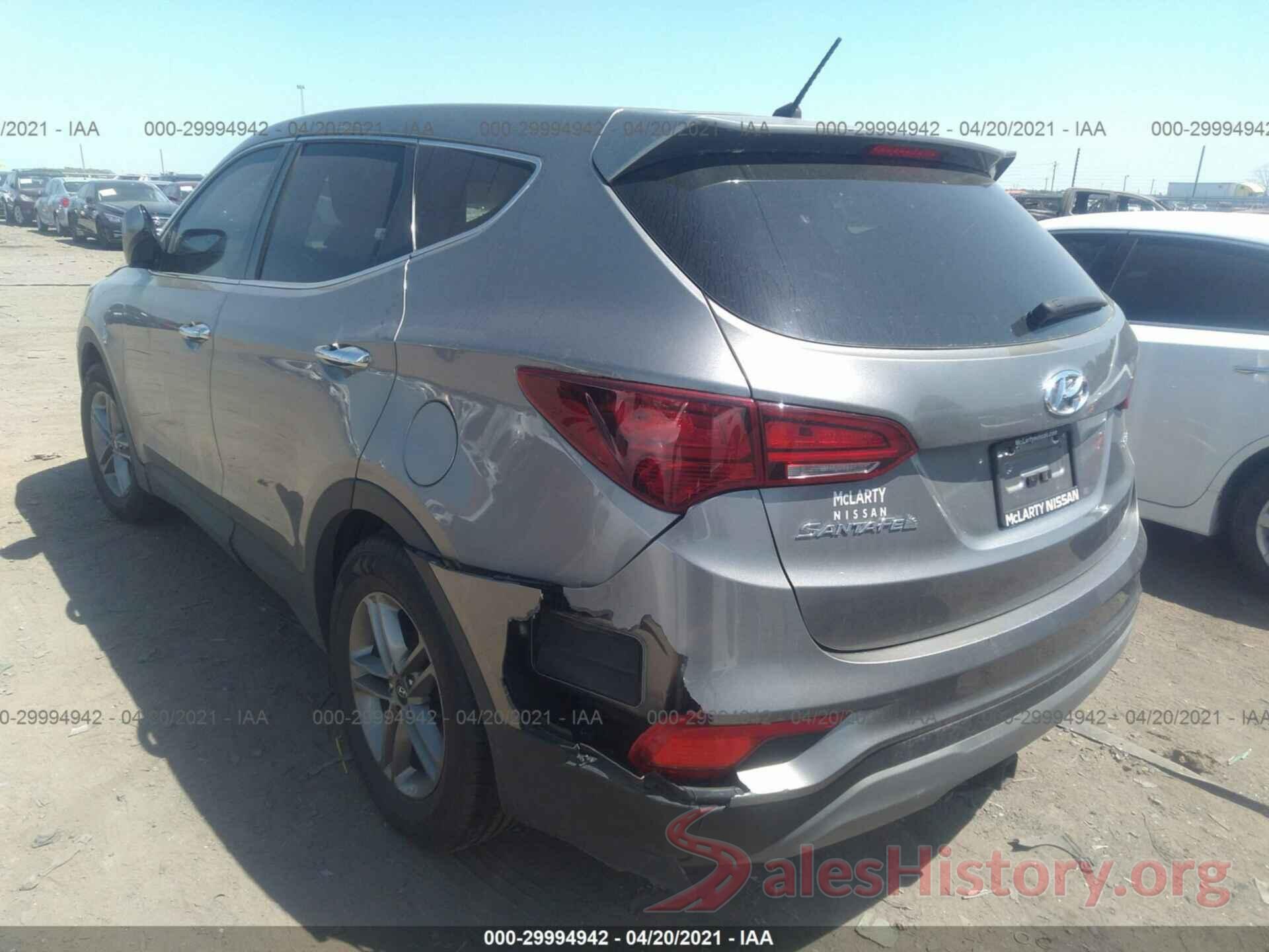 5XYZT3LB8JG543928 2018 HYUNDAI SANTA FE SPORT