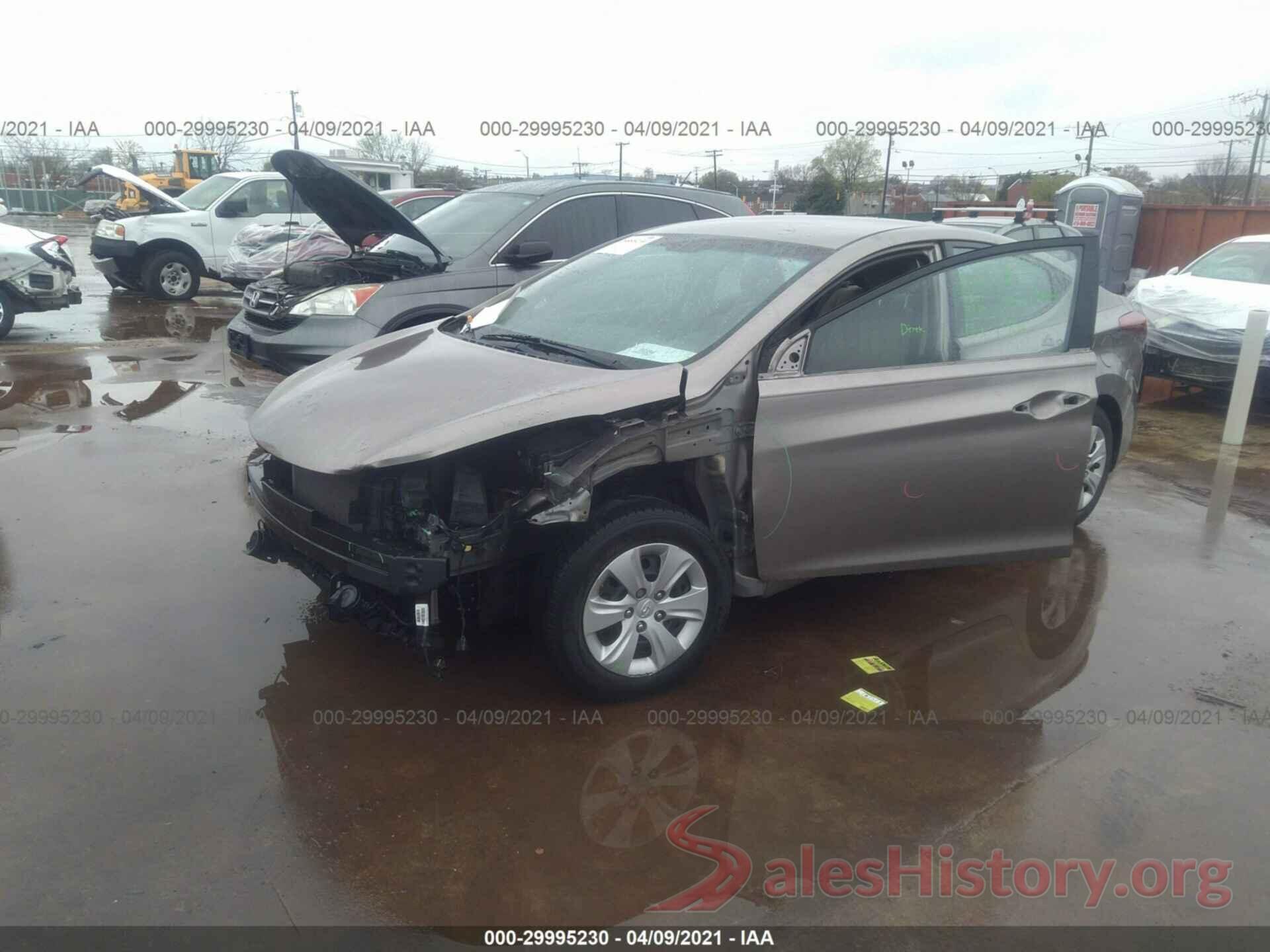 5NPDH4AE7GH766820 2016 HYUNDAI ELANTRA