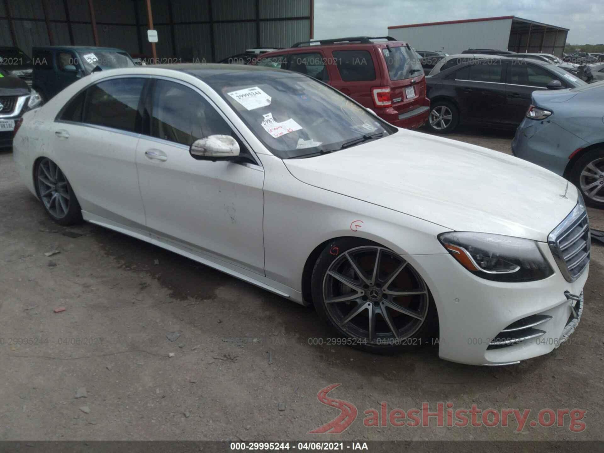 WDDUG6GB8LA511192 2020 MERCEDES-BENZ S-CLASS