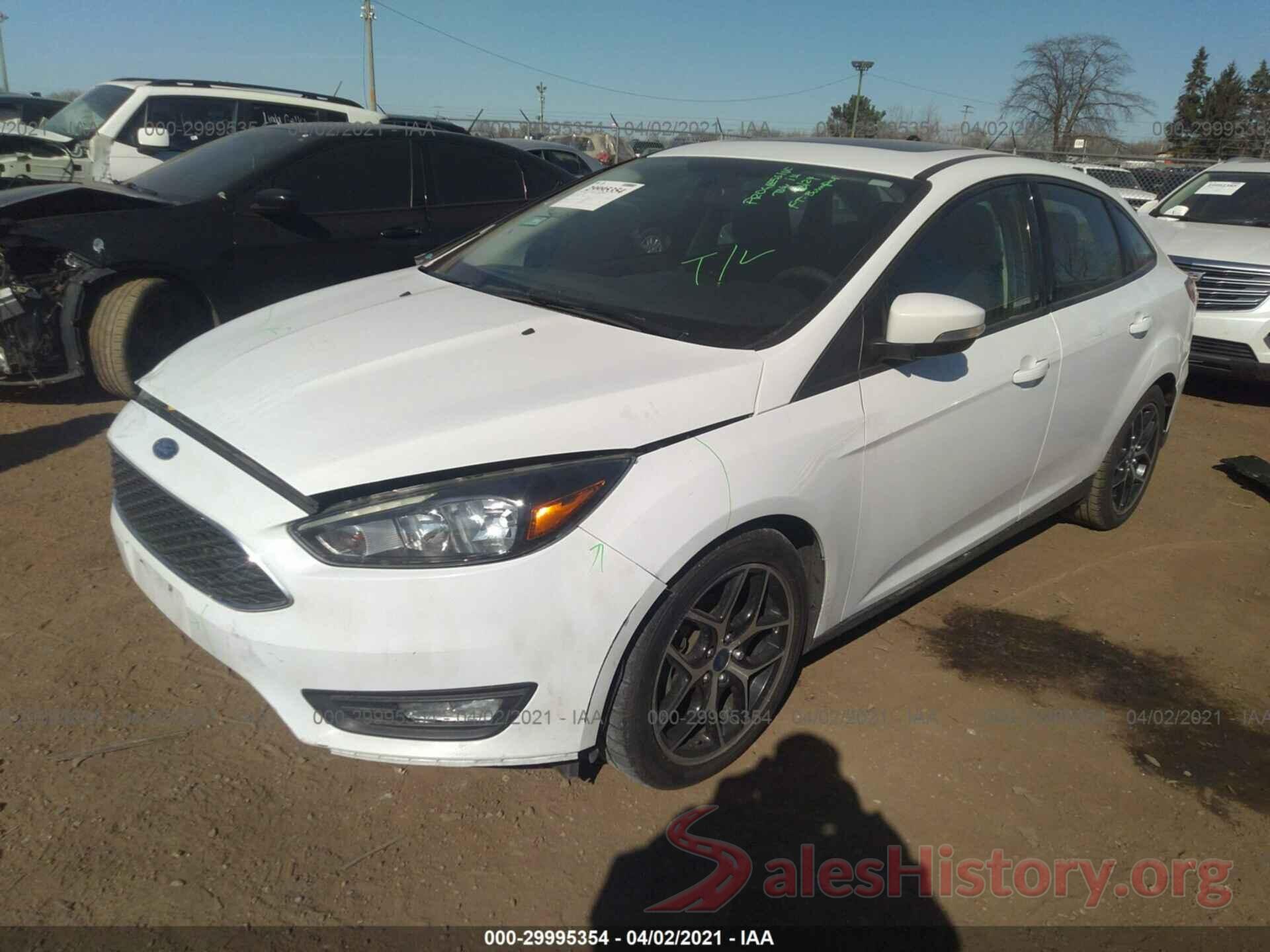 1FADP3H29HL242886 2017 FORD FOCUS