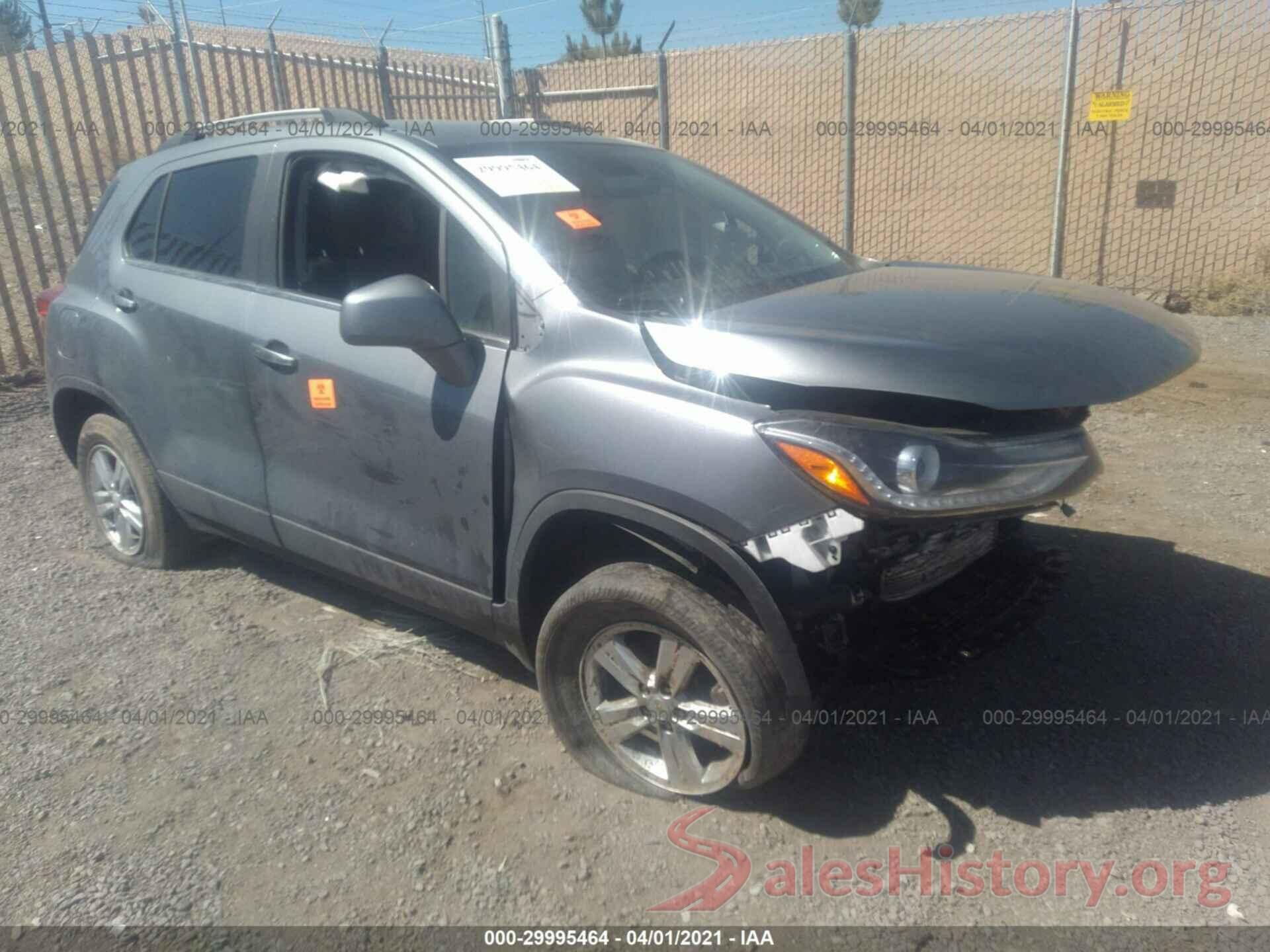 KL7CJPSBXKB763875 2019 CHEVROLET TRAX