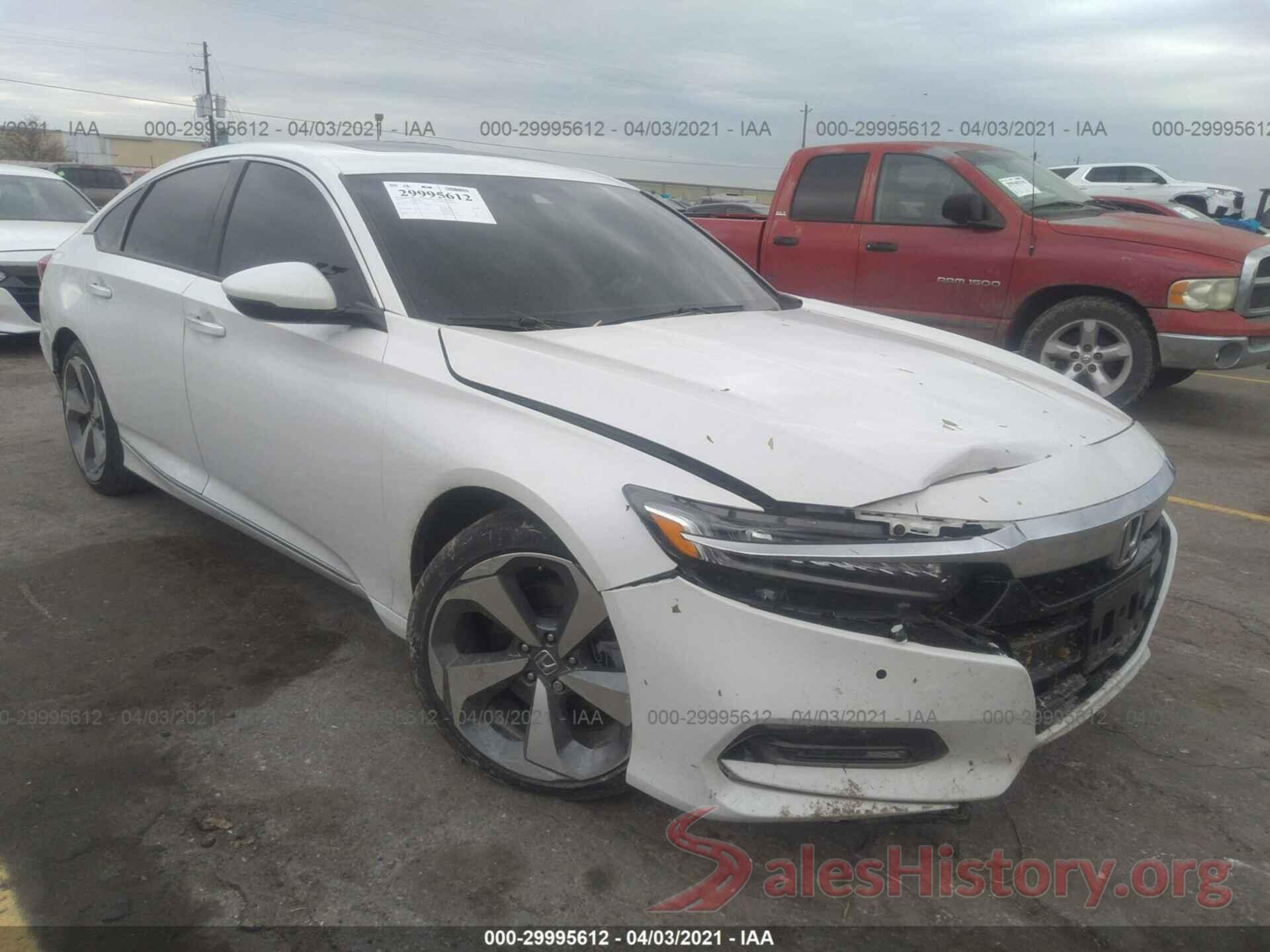 1HGCV1F98JA157217 2018 HONDA ACCORD SEDAN