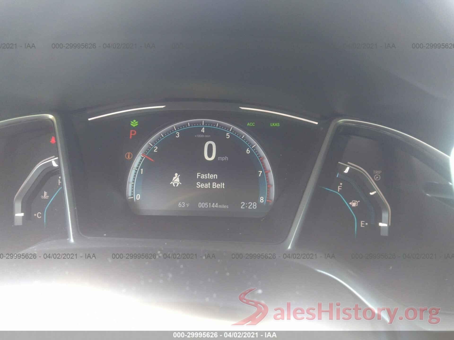 19XFC1F7XLE024717 2020 HONDA CIVIC SEDAN