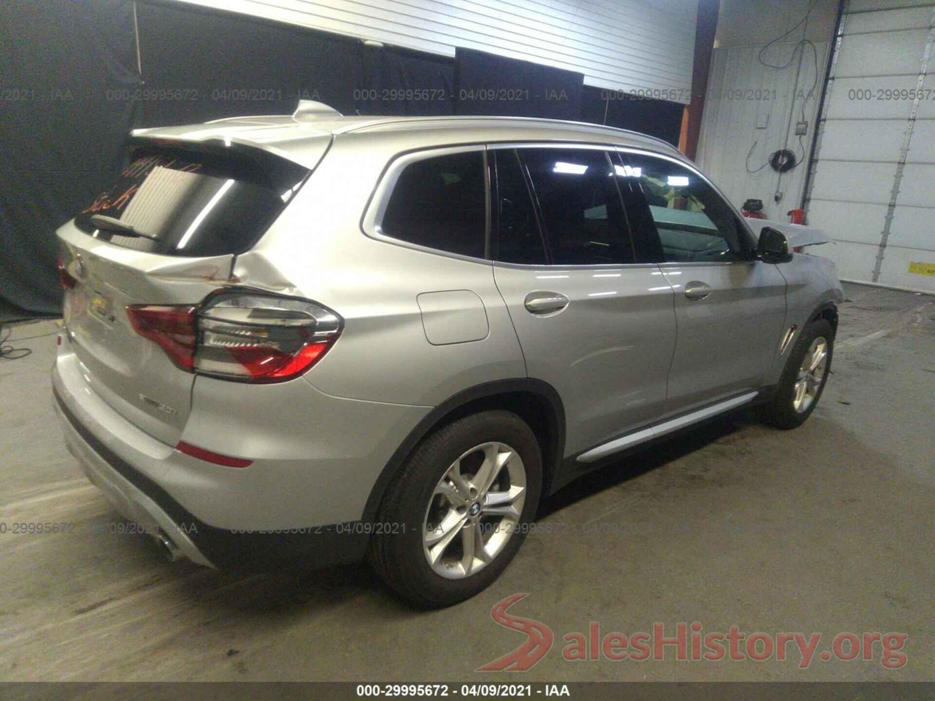 5UXTY5C02M9F18693 2021 BMW X3