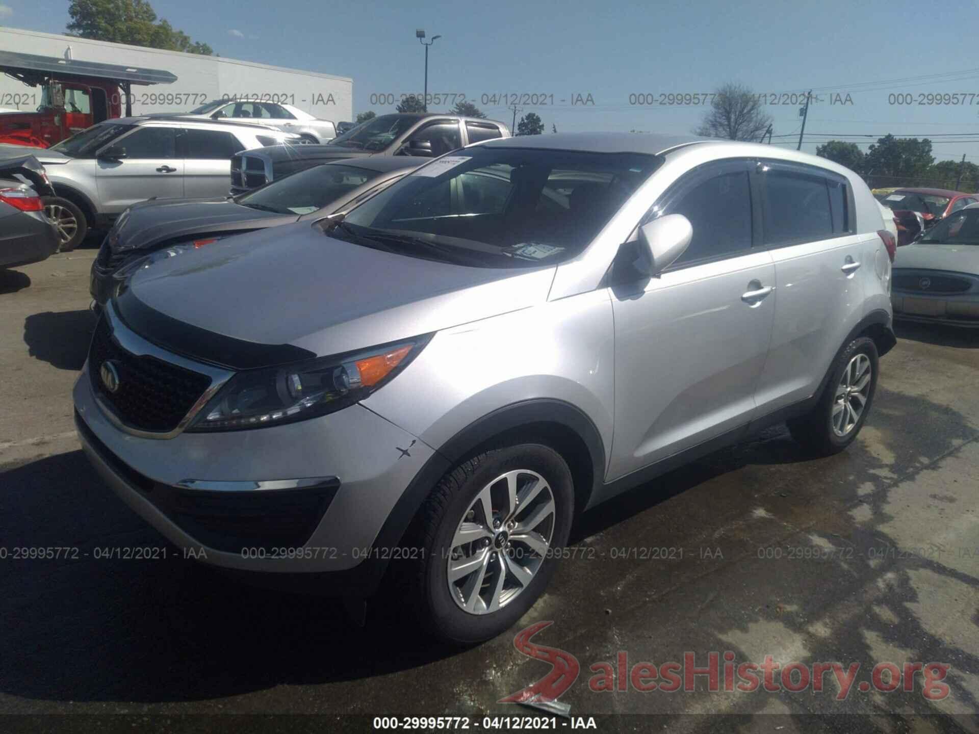 KNDPB3ACXG7870424 2016 KIA SPORTAGE