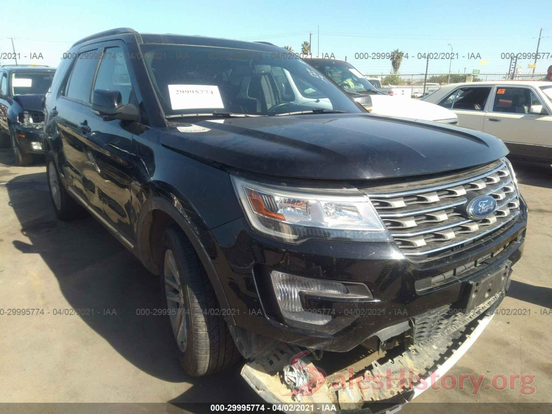 1FM5K7D84HGD91192 2017 FORD EXPLORER