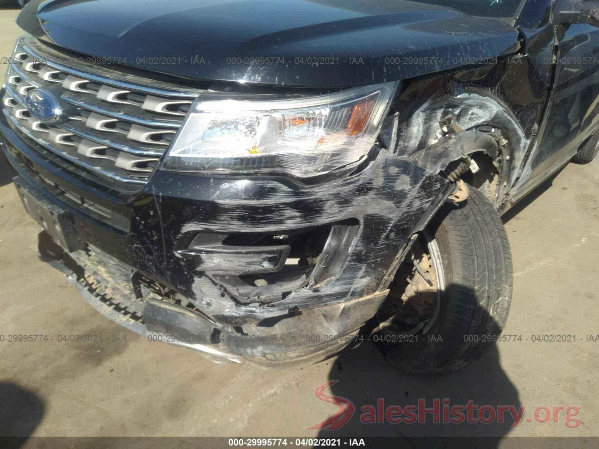 1FM5K7D84HGD91192 2017 FORD EXPLORER