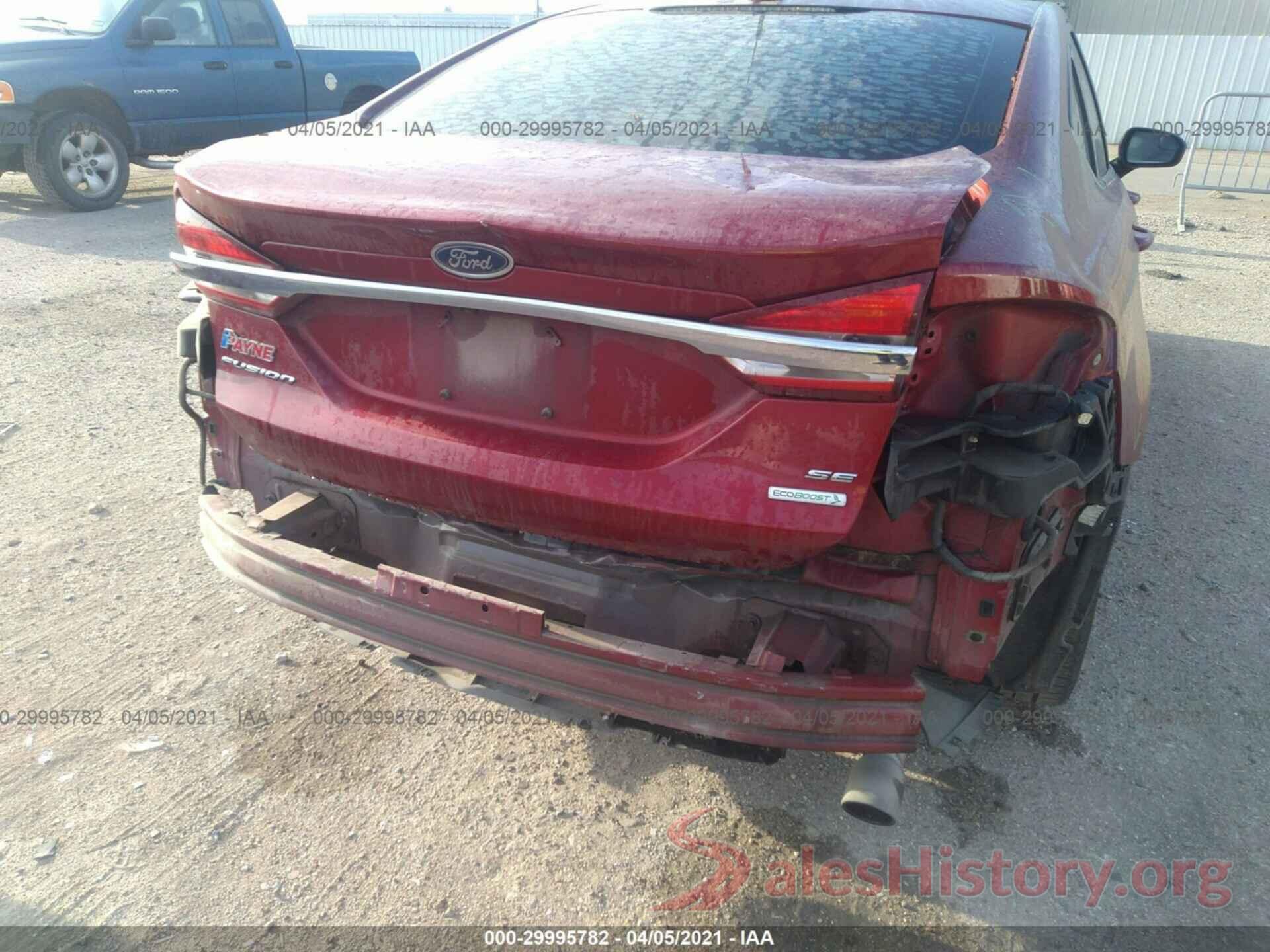 3FA6P0HD0HR322040 2017 FORD FUSION