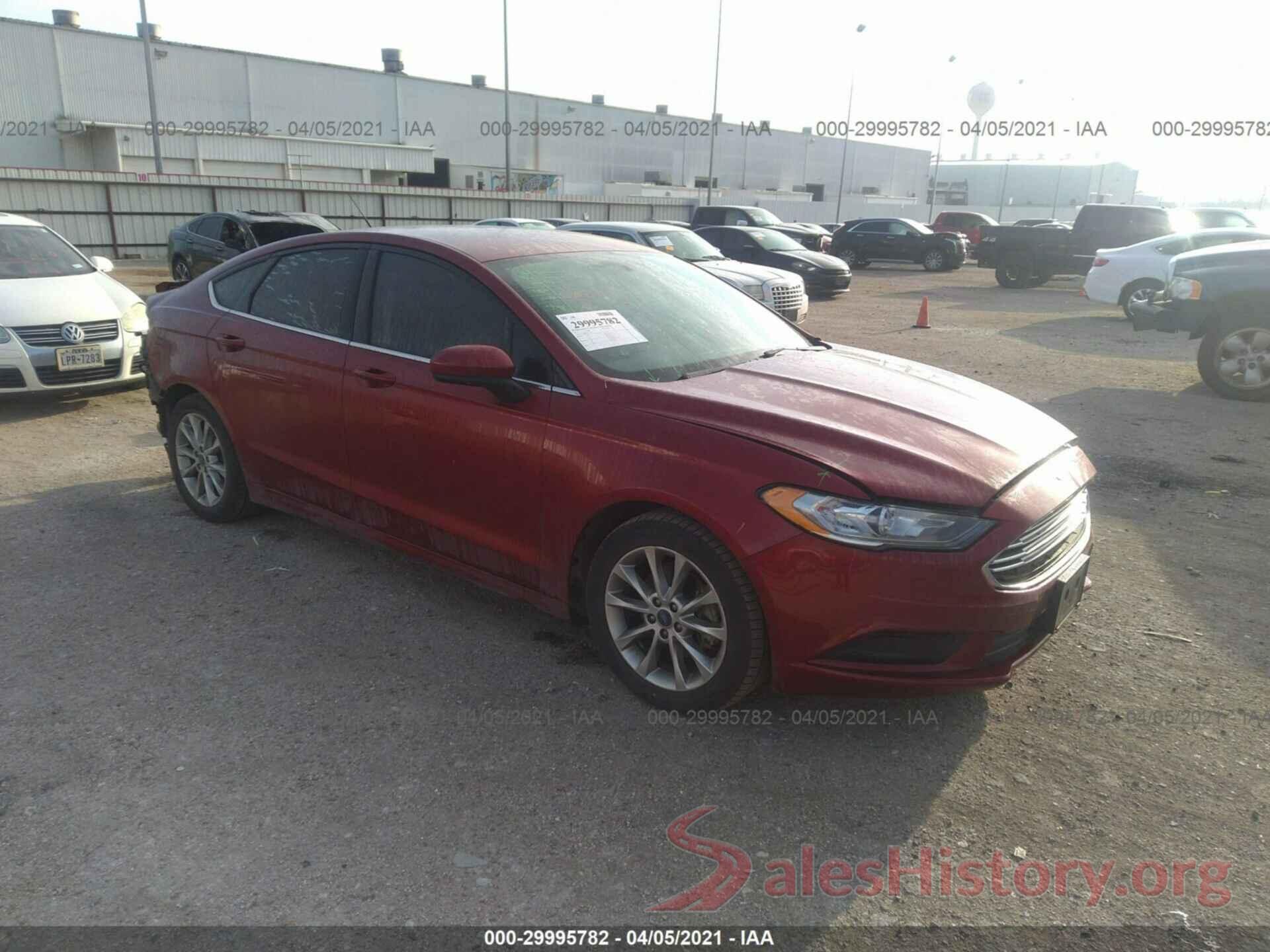 3FA6P0HD0HR322040 2017 FORD FUSION