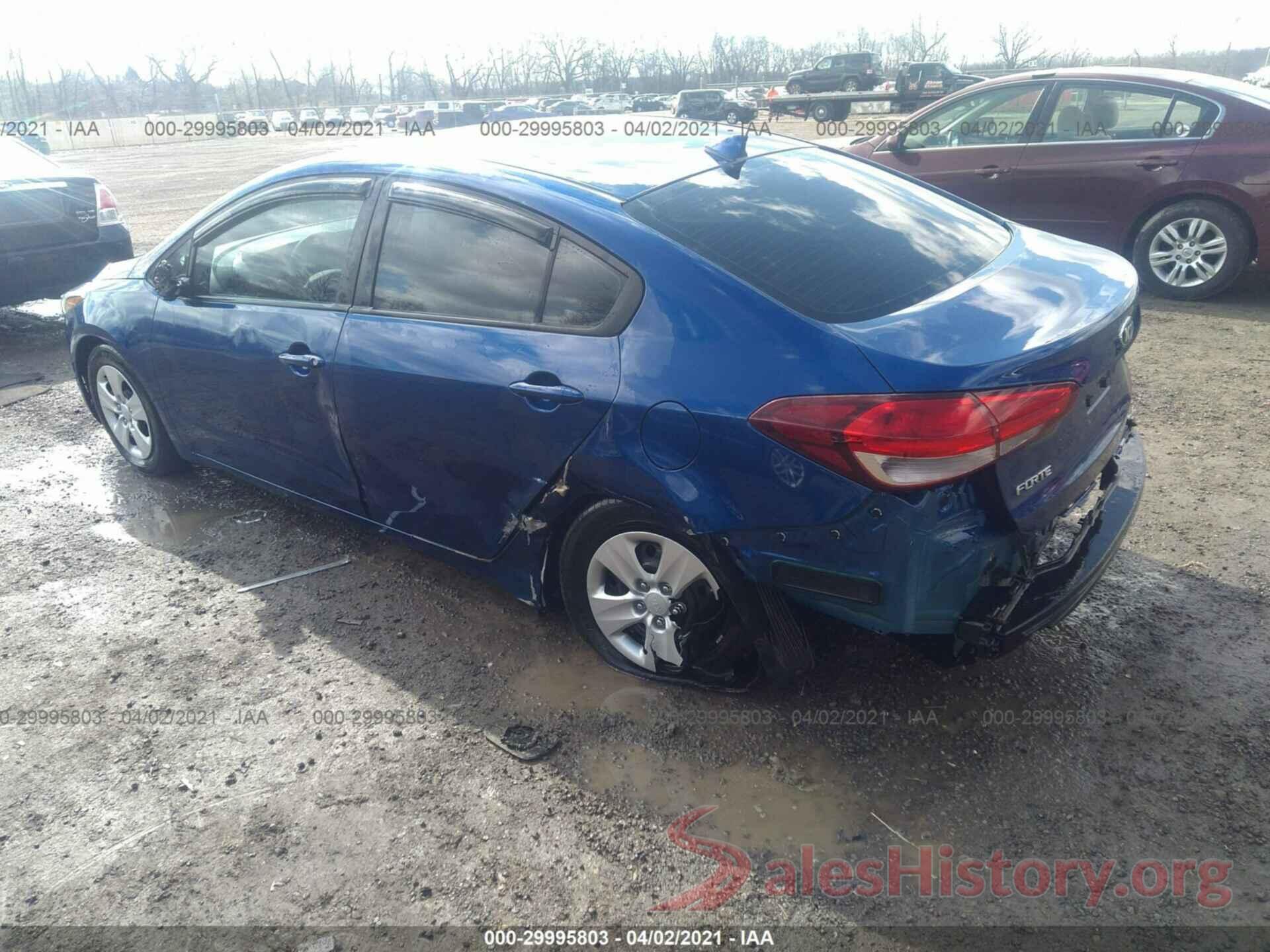 3KPFK4A70JE168270 2018 KIA FORTE