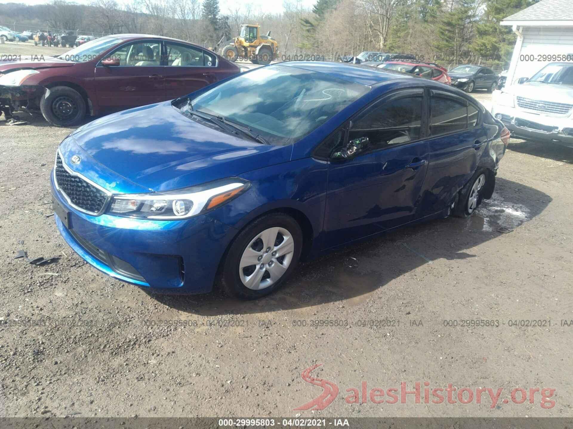 3KPFK4A70JE168270 2018 KIA FORTE