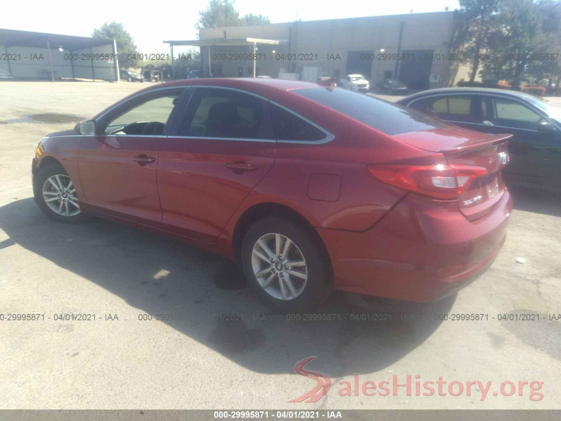 5NPE24AF9GH279939 2016 HYUNDAI SONATA