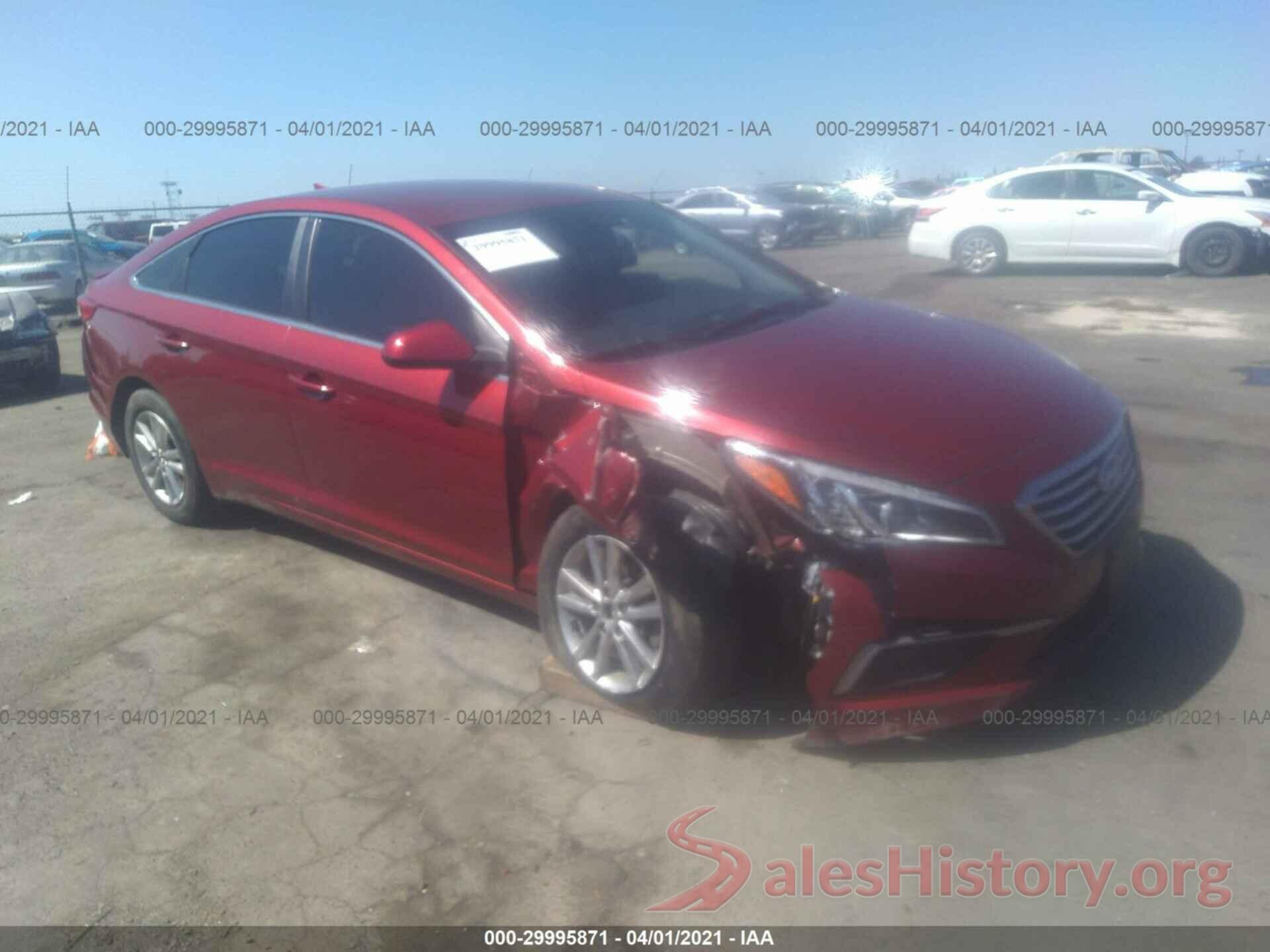 5NPE24AF9GH279939 2016 HYUNDAI SONATA