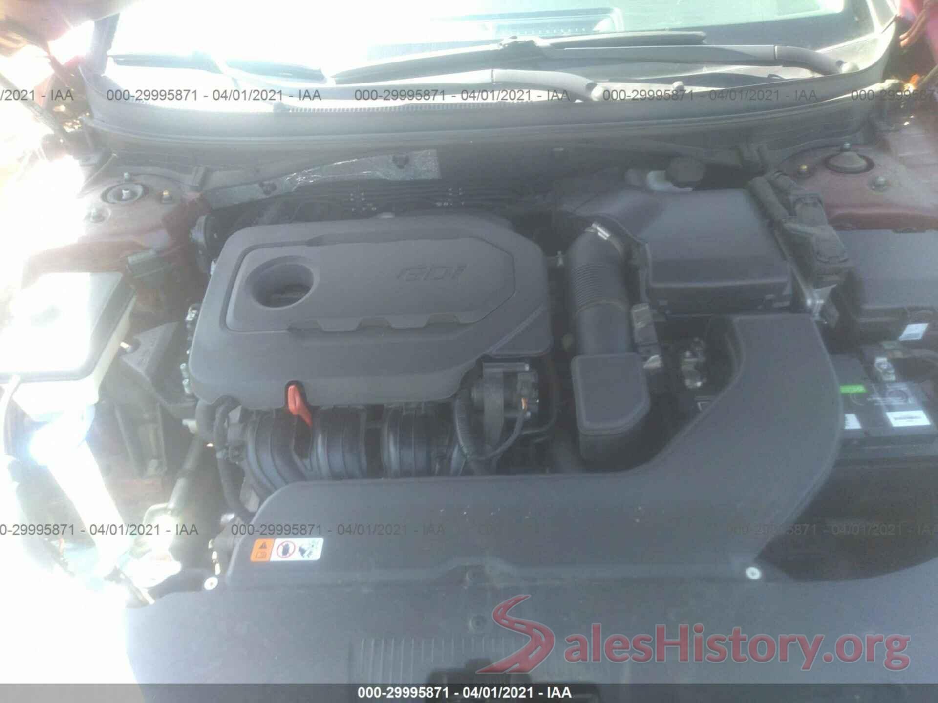 5NPE24AF9GH279939 2016 HYUNDAI SONATA