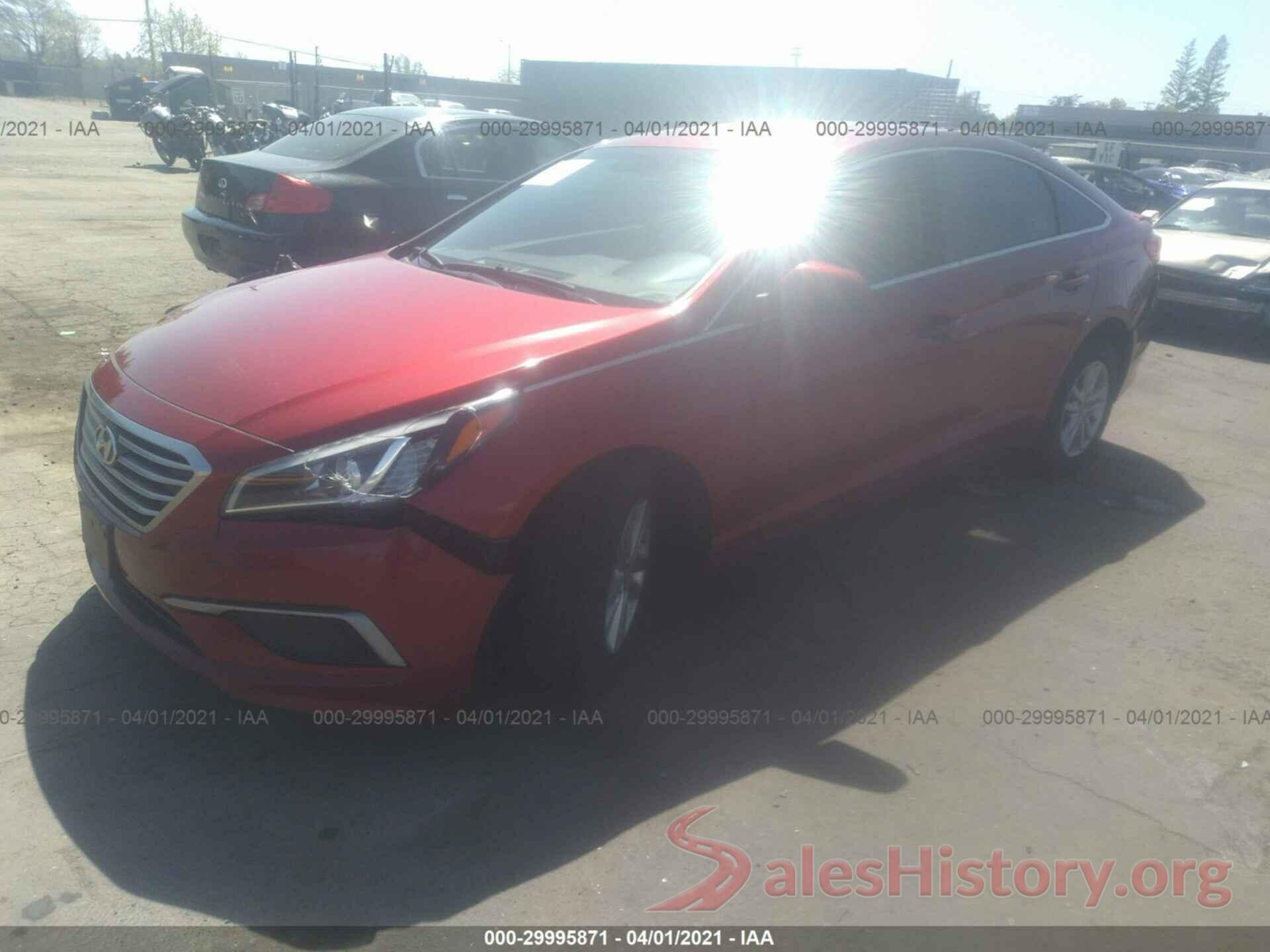 5NPE24AF9GH279939 2016 HYUNDAI SONATA