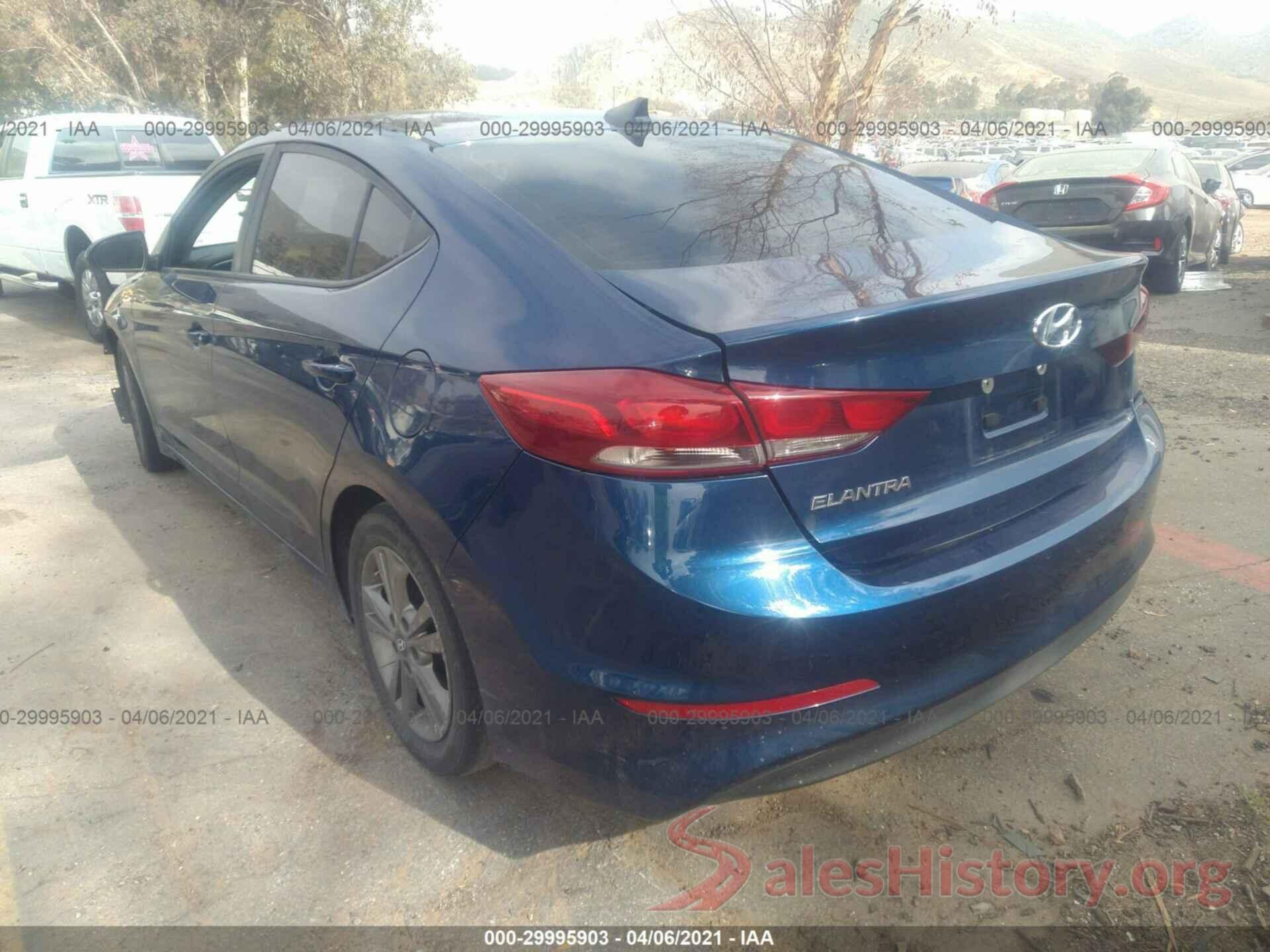 5NPD84LF6JH213542 2018 HYUNDAI ELANTRA