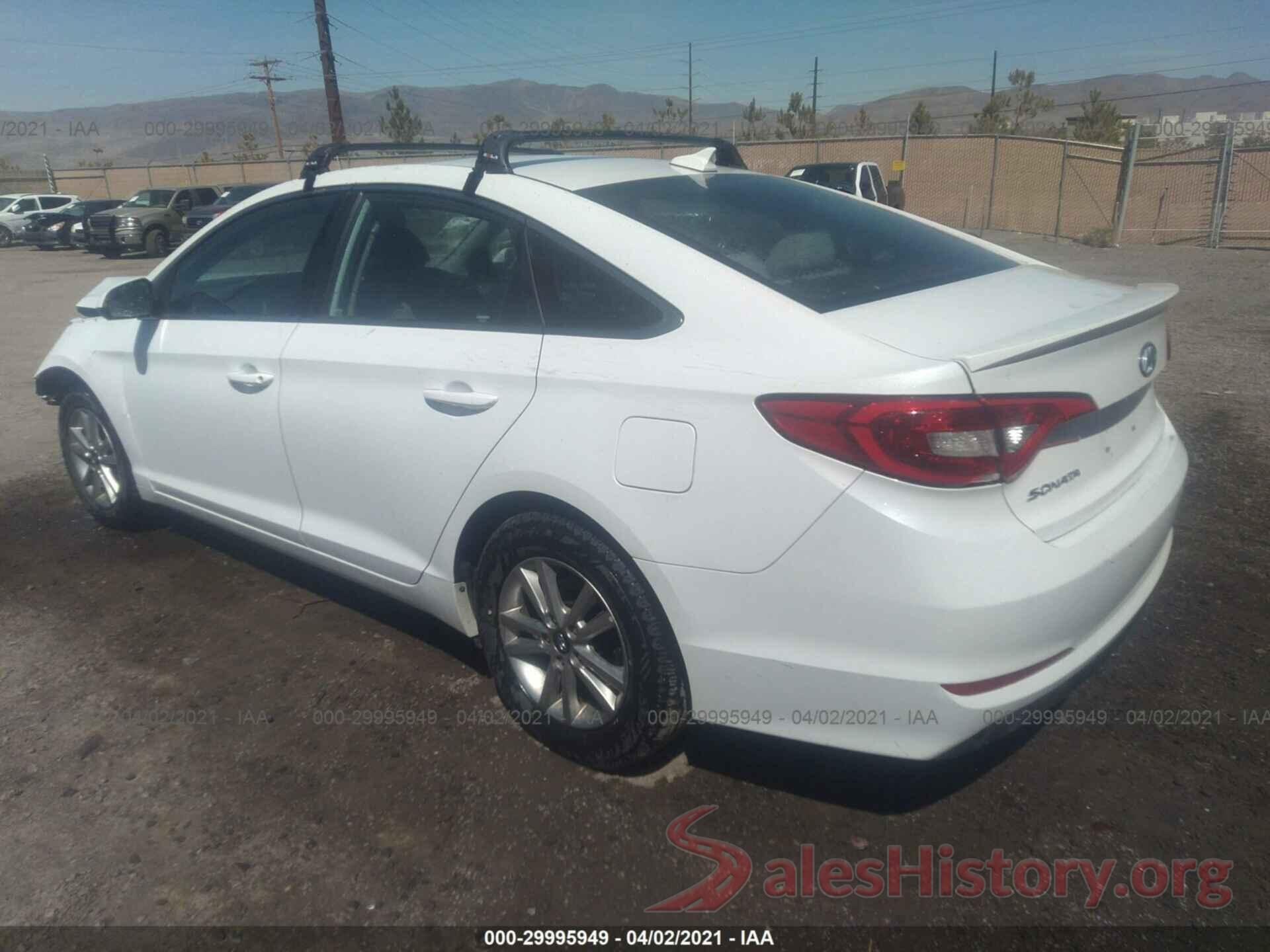 5NPE24AF6HH590214 2017 HYUNDAI SONATA