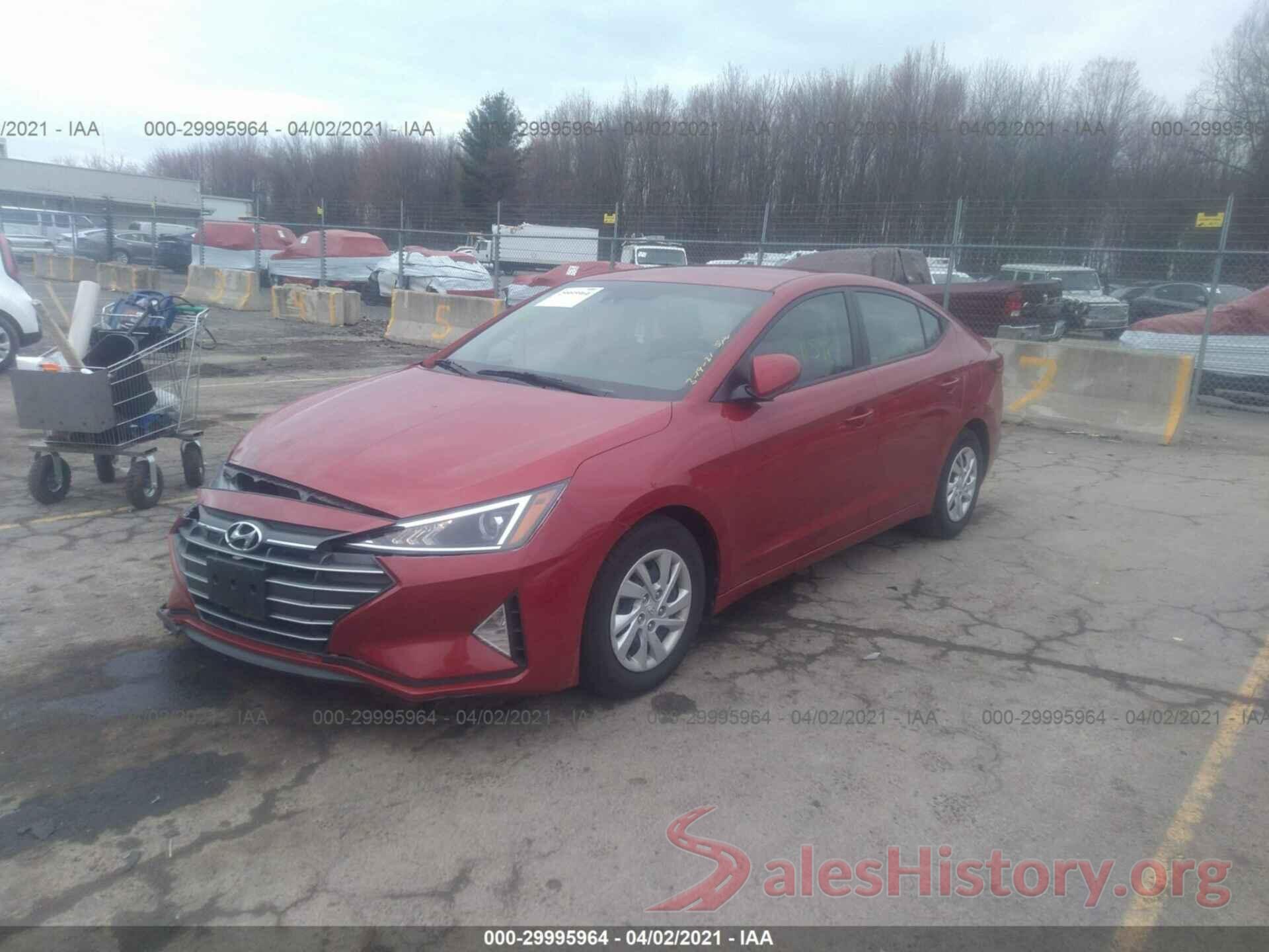 5NPD74LF7LH543079 2020 HYUNDAI ELANTRA