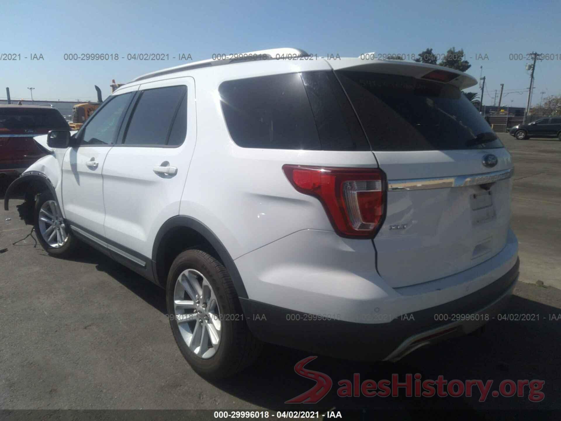 1FM5K7D87GGA62372 2016 FORD EXPLORER