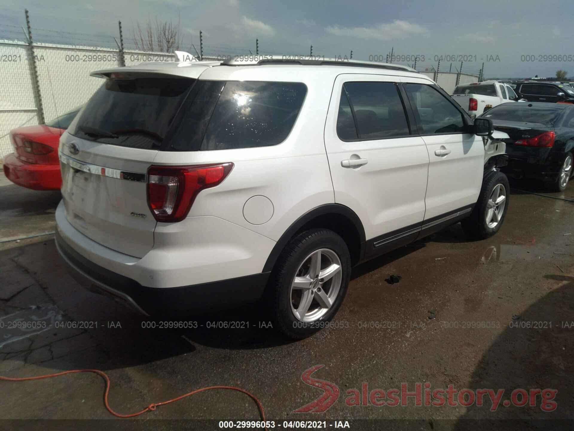 1FM5K8D85HGA11296 2017 FORD EXPLORER