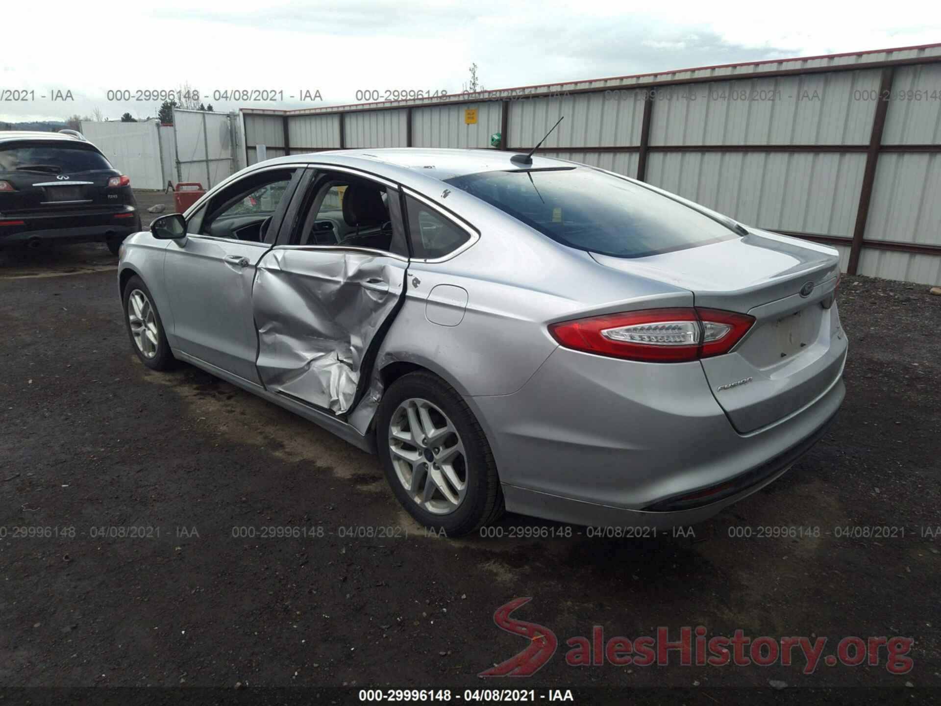 3FA6P0HD0GR198396 2016 FORD FUSION