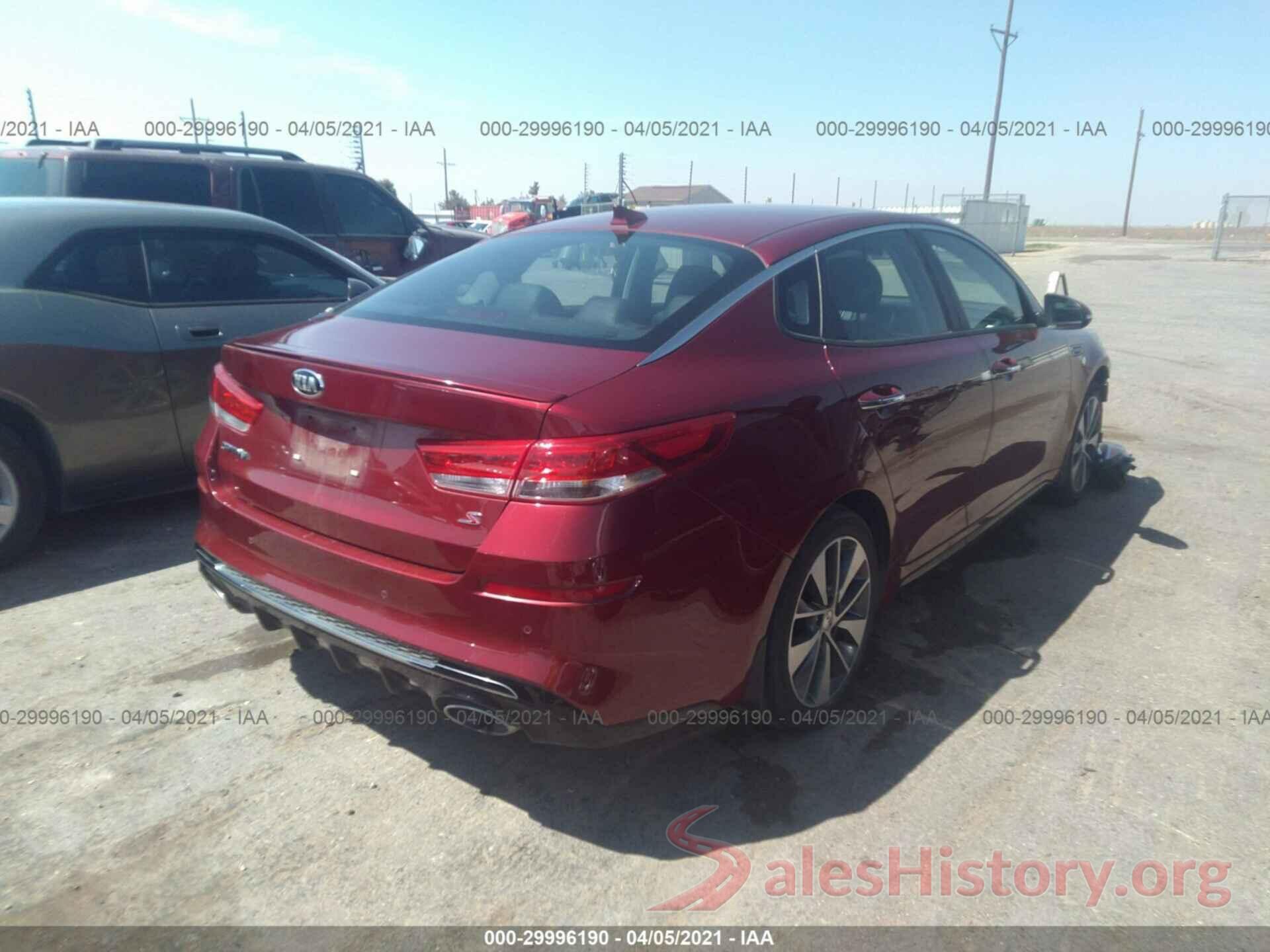 5XXGT4L34KG295978 2019 KIA OPTIMA