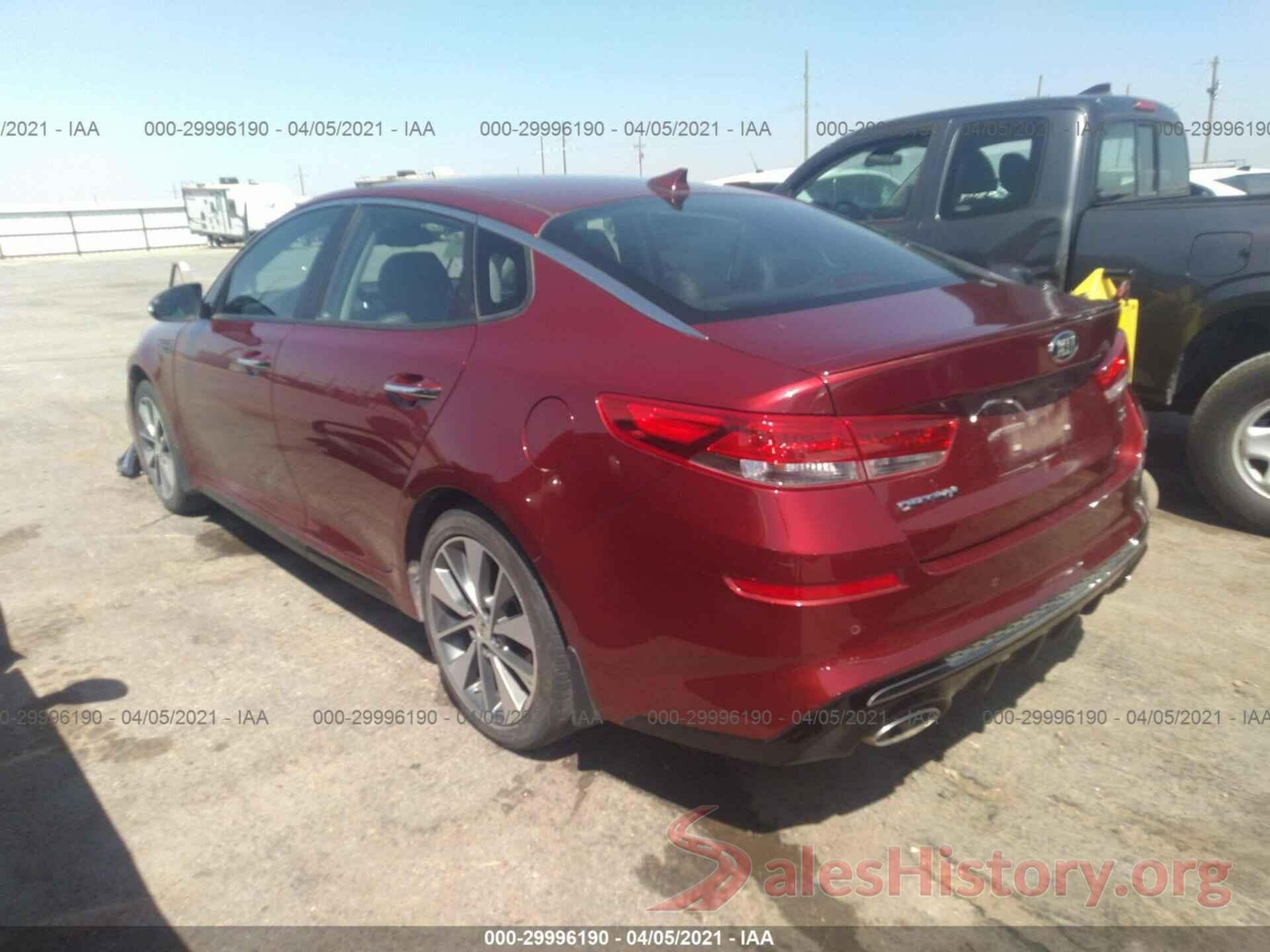 5XXGT4L34KG295978 2019 KIA OPTIMA