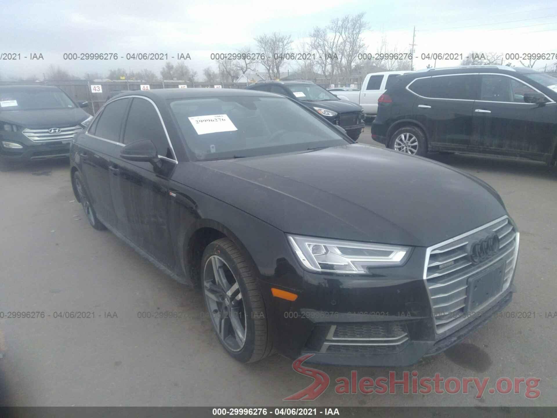 WAUENAF44JN008109 2018 AUDI A4