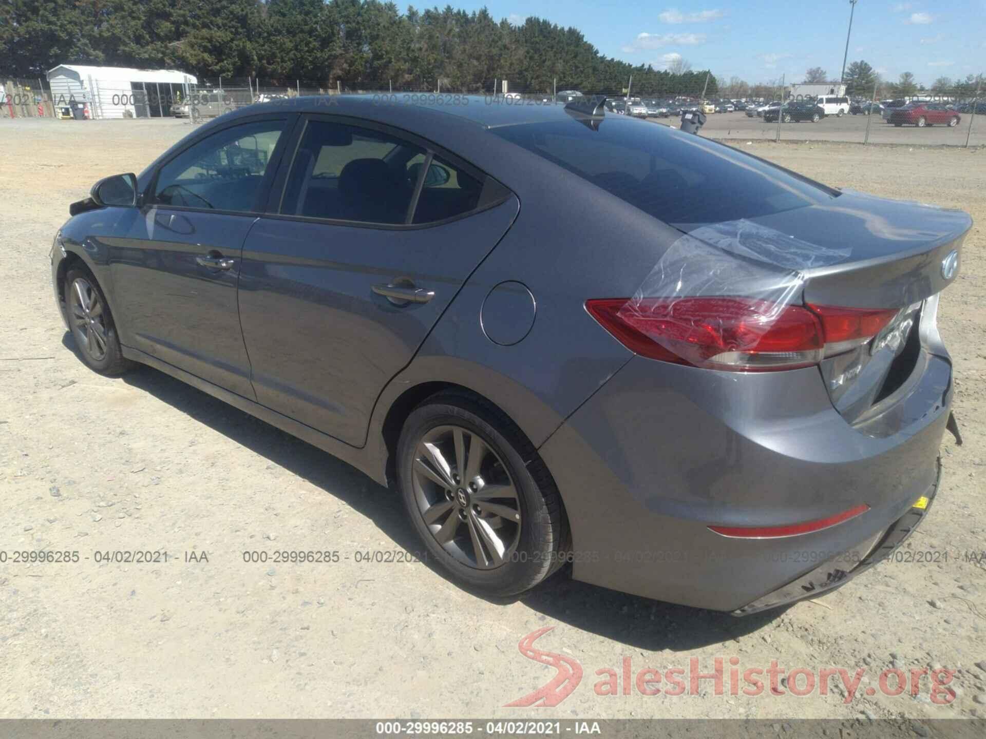 5NPD84LF1JH259215 2018 HYUNDAI ELANTRA