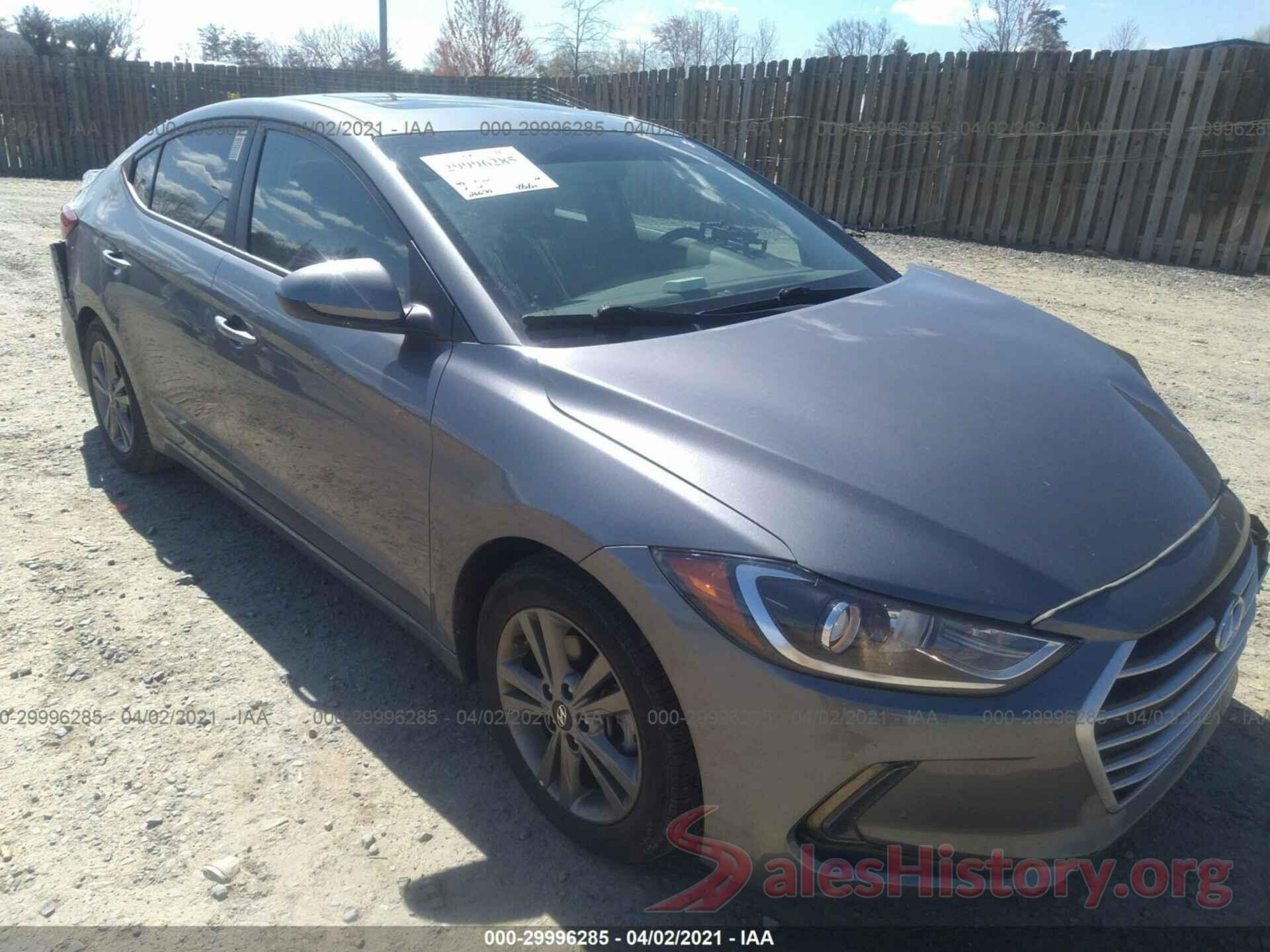 5NPD84LF1JH259215 2018 HYUNDAI ELANTRA