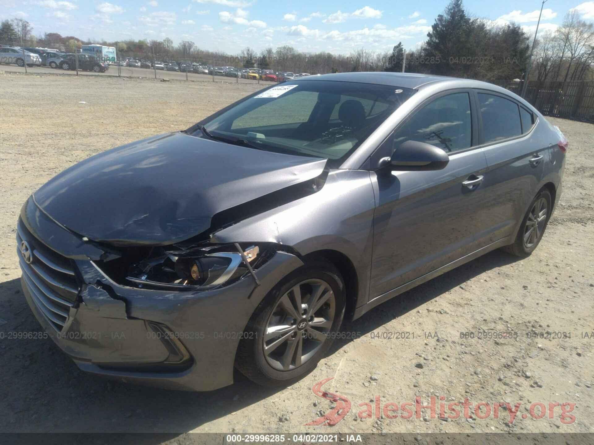 5NPD84LF1JH259215 2018 HYUNDAI ELANTRA