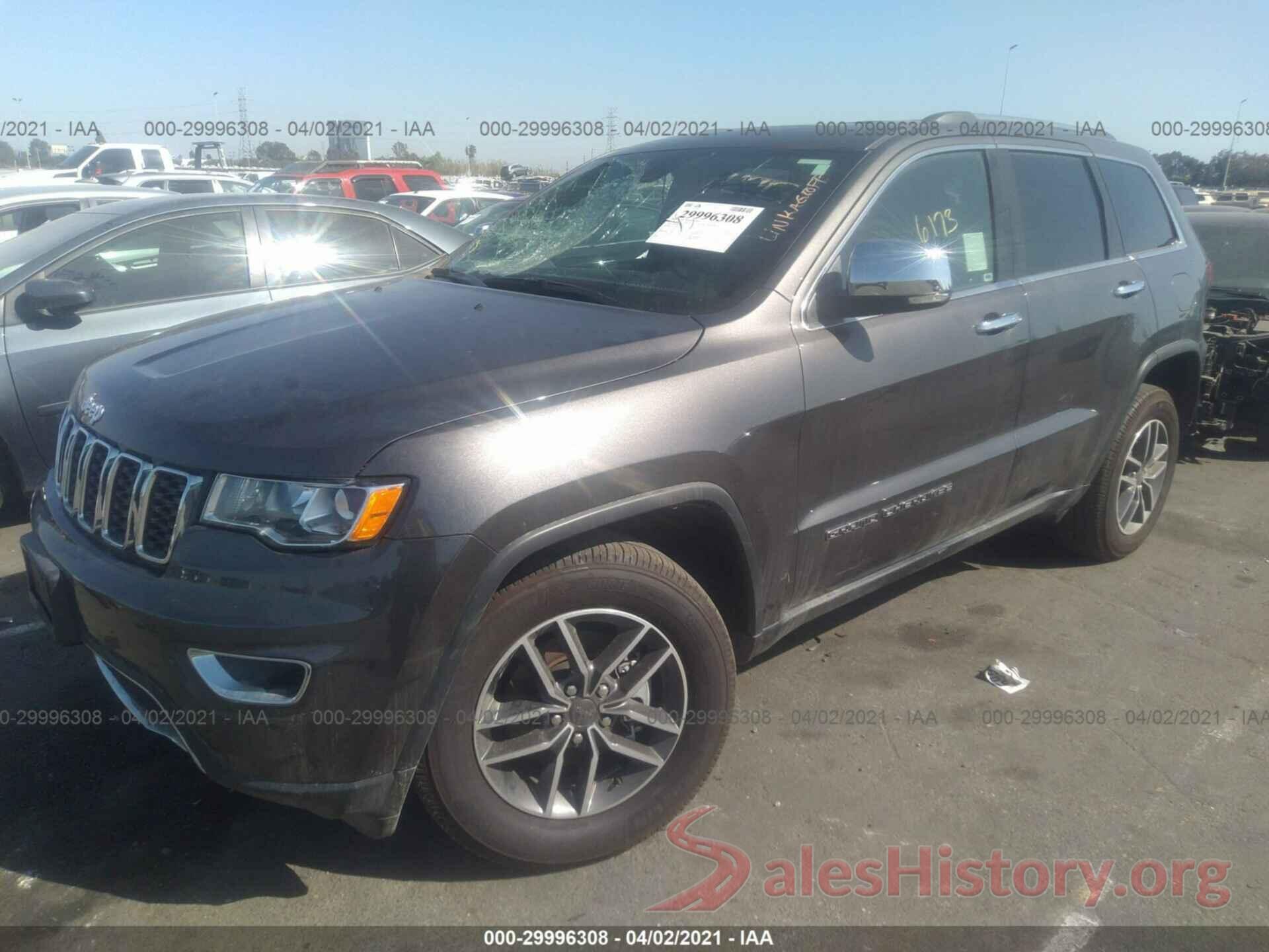 1C4RJEBG5LC140205 2020 JEEP GRAND CHEROKEE