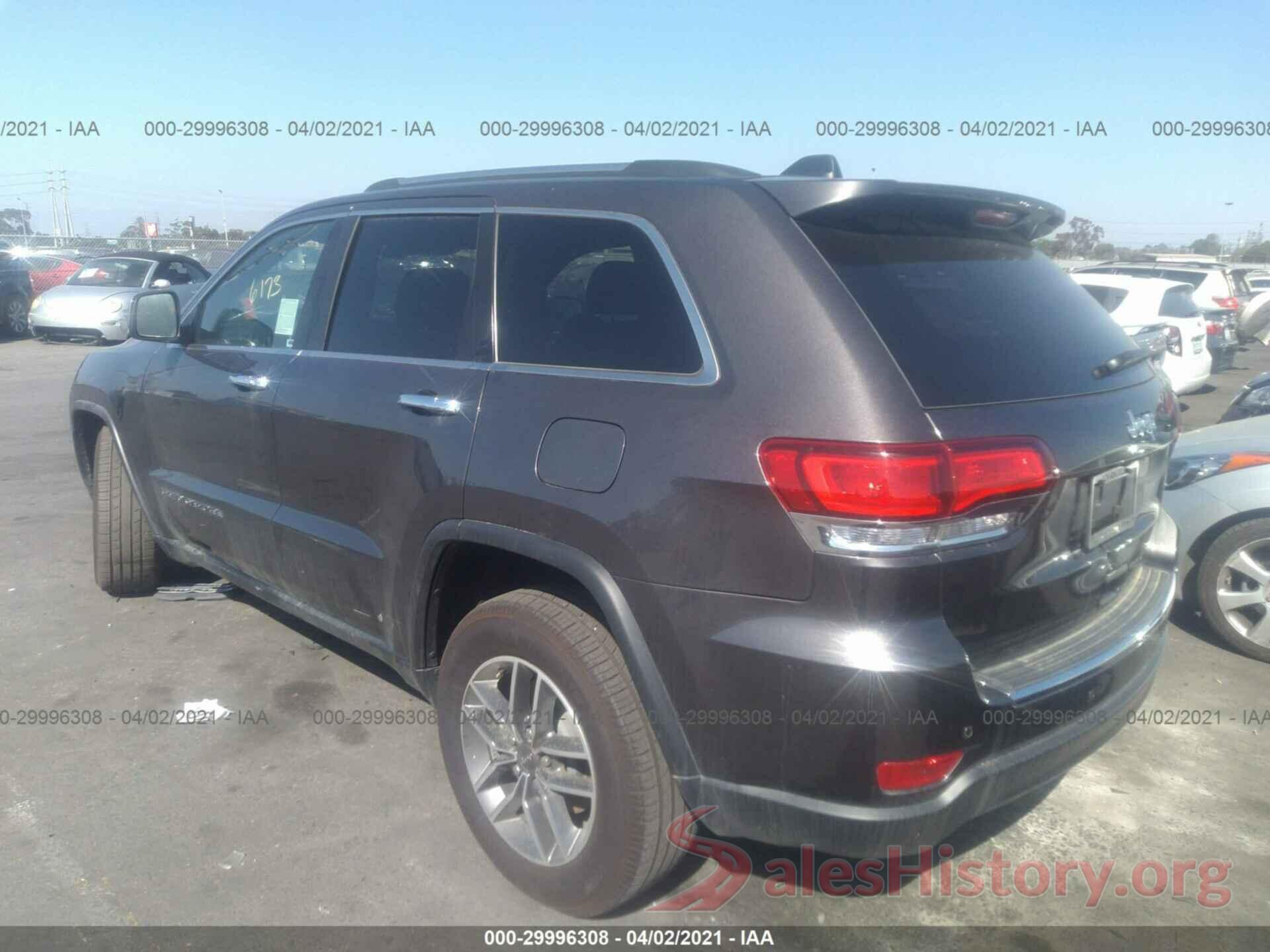 1C4RJEBG5LC140205 2020 JEEP GRAND CHEROKEE